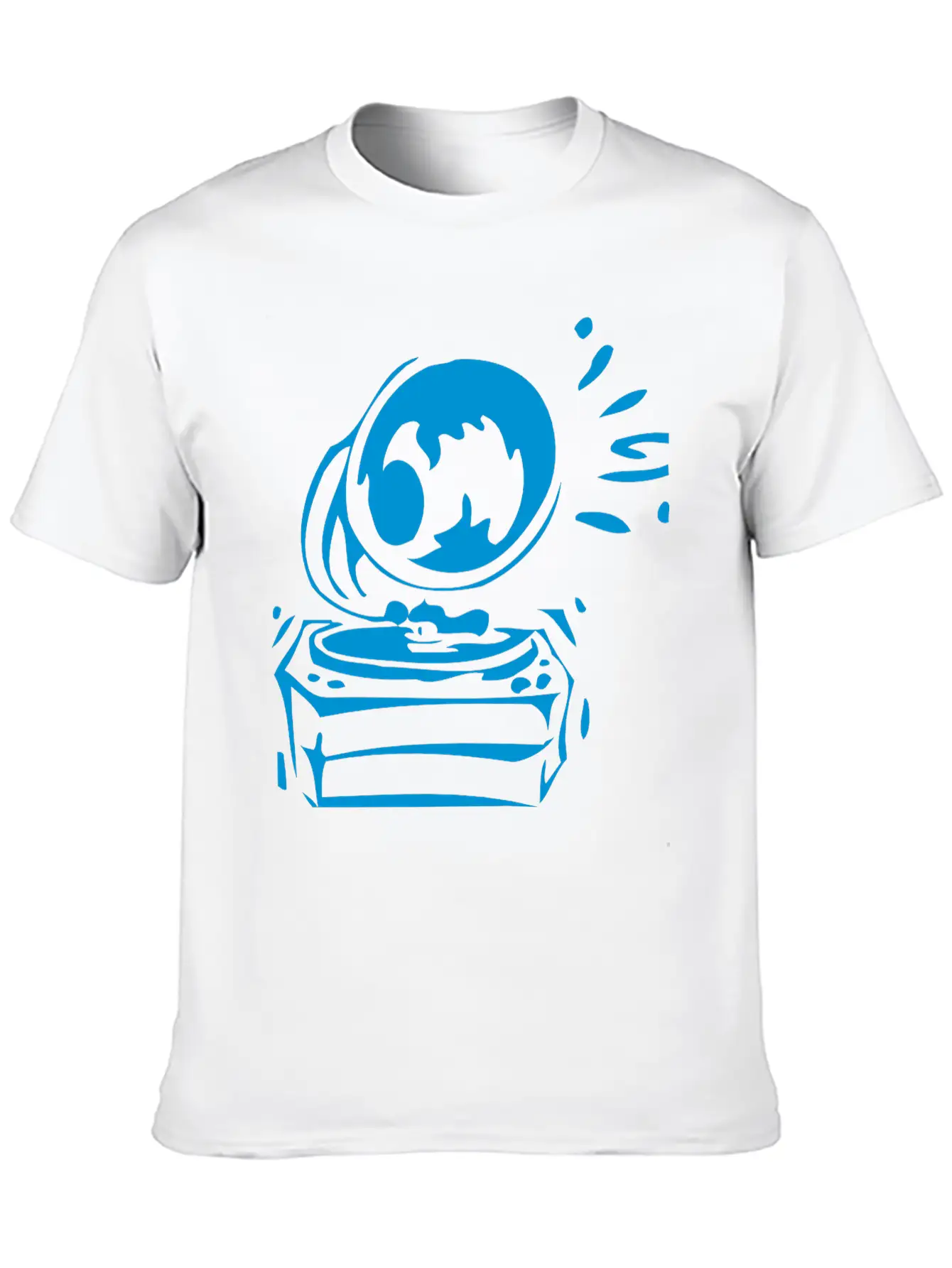 Phonograph_2 Classic Cotton Tee – Unisex Comfort For Any Season