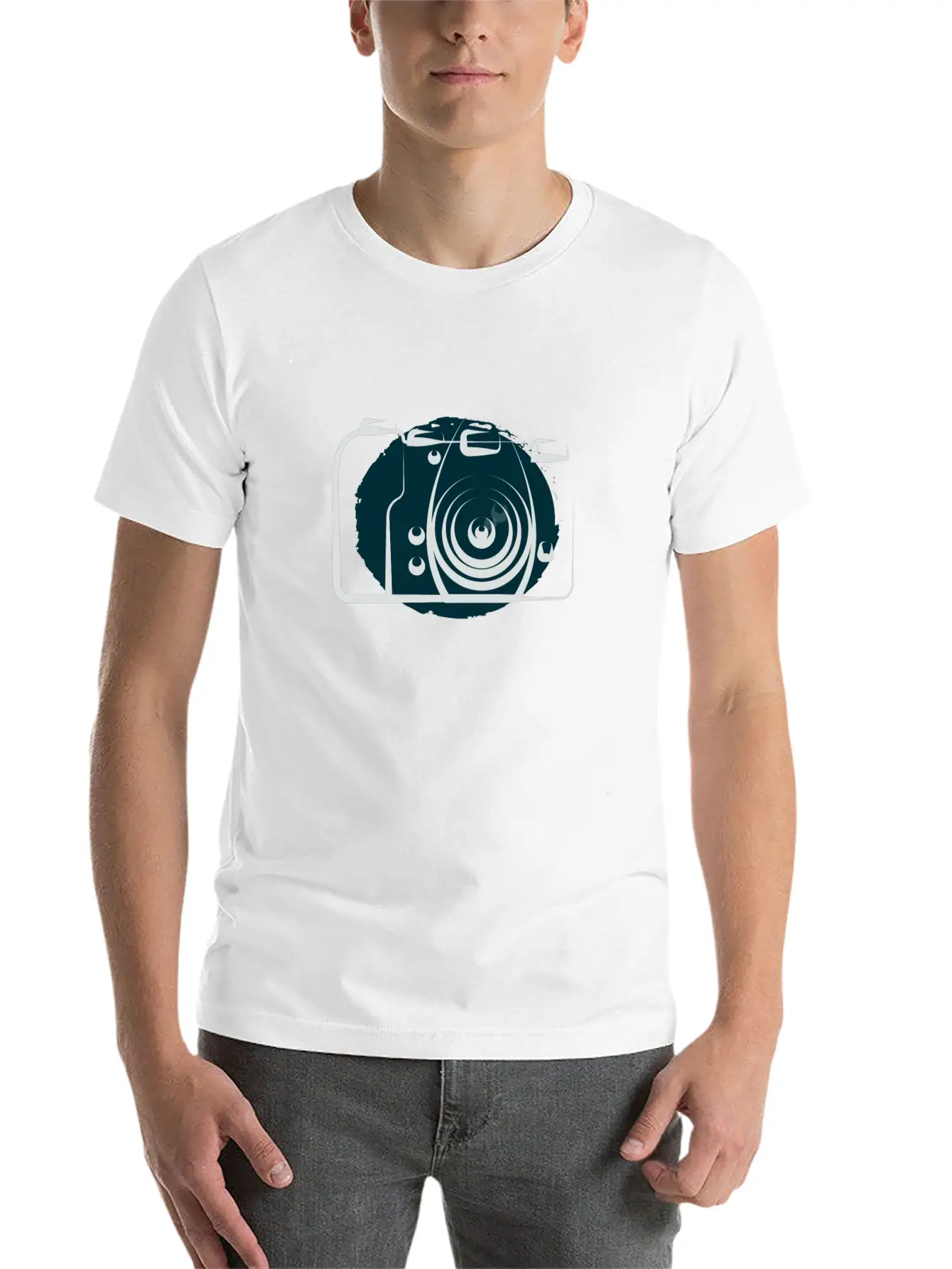 Photographer Camera Basic Graphic T-Shirt – Daily Comfort In Soft Cotton