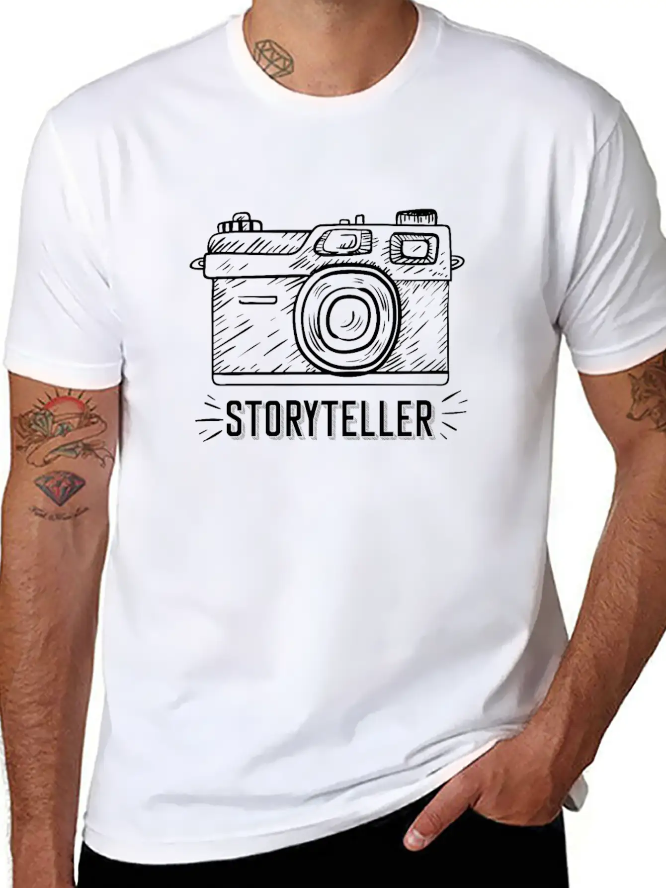 Photography Camera Photographer Basic Graphic T-Shirt – Daily Comfort In Soft Cotton