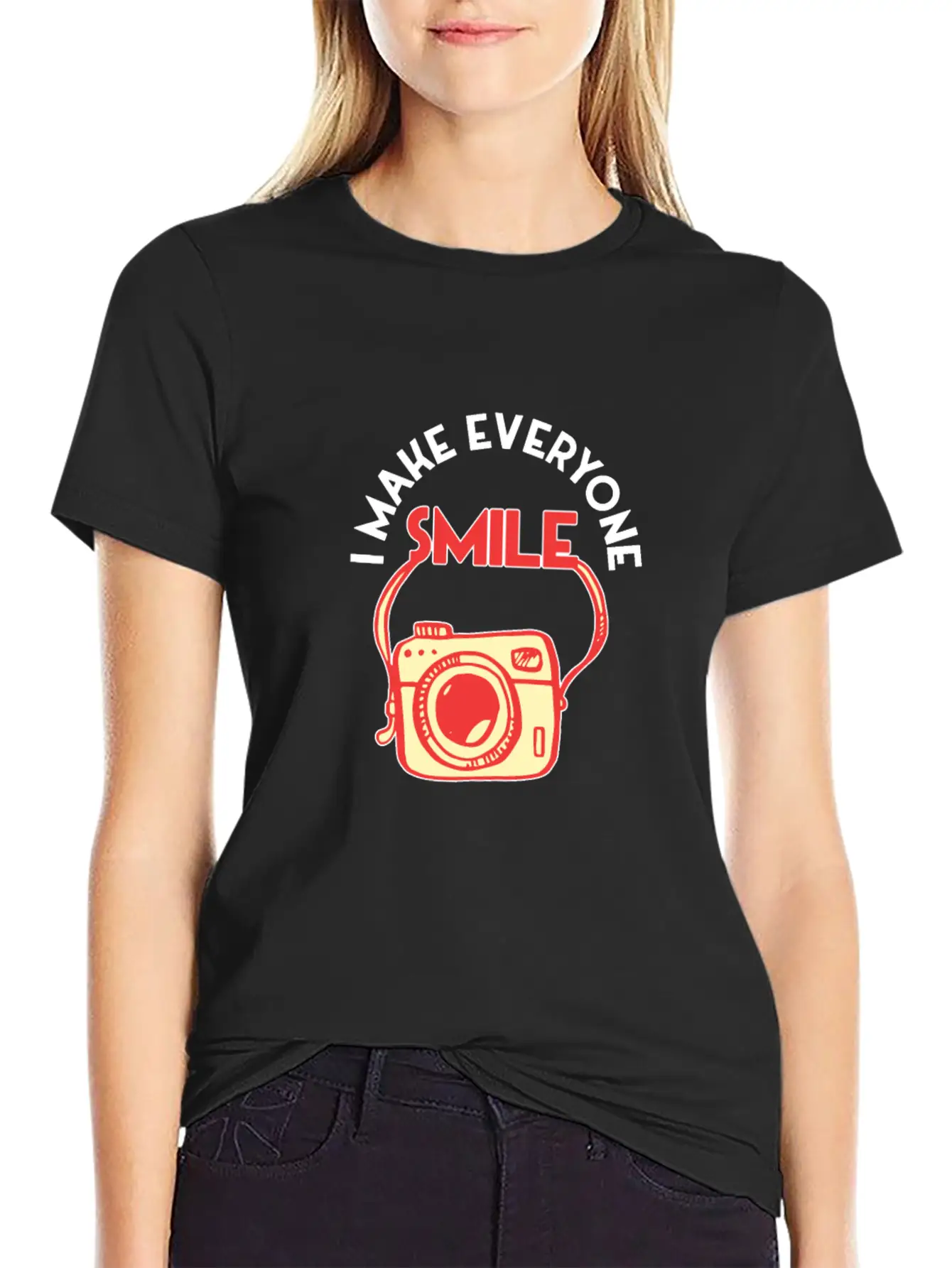 Photography Camera Photographer Unisex Cotton Tee – Relaxed Fit For Any Occasion