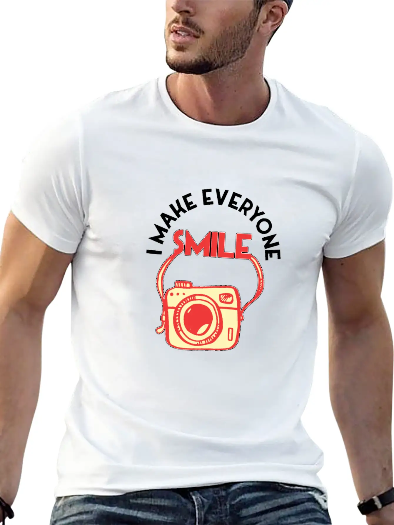 Photography Camera Photographer Unisex Cotton Tee – Relaxed Fit For Any Occasion