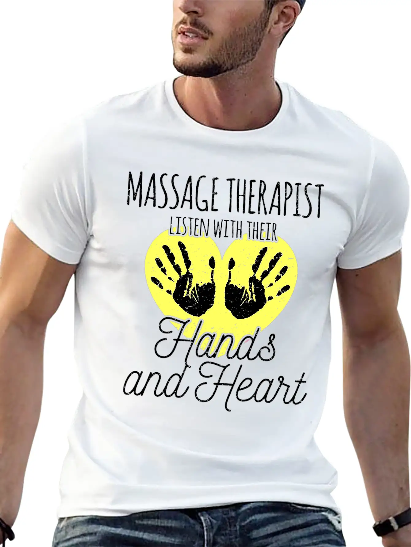 Physiotherapist Massage Mass Quota Funny Awesome Stylish Everyday T-Shirt – Unisex Basic Cotton Tee