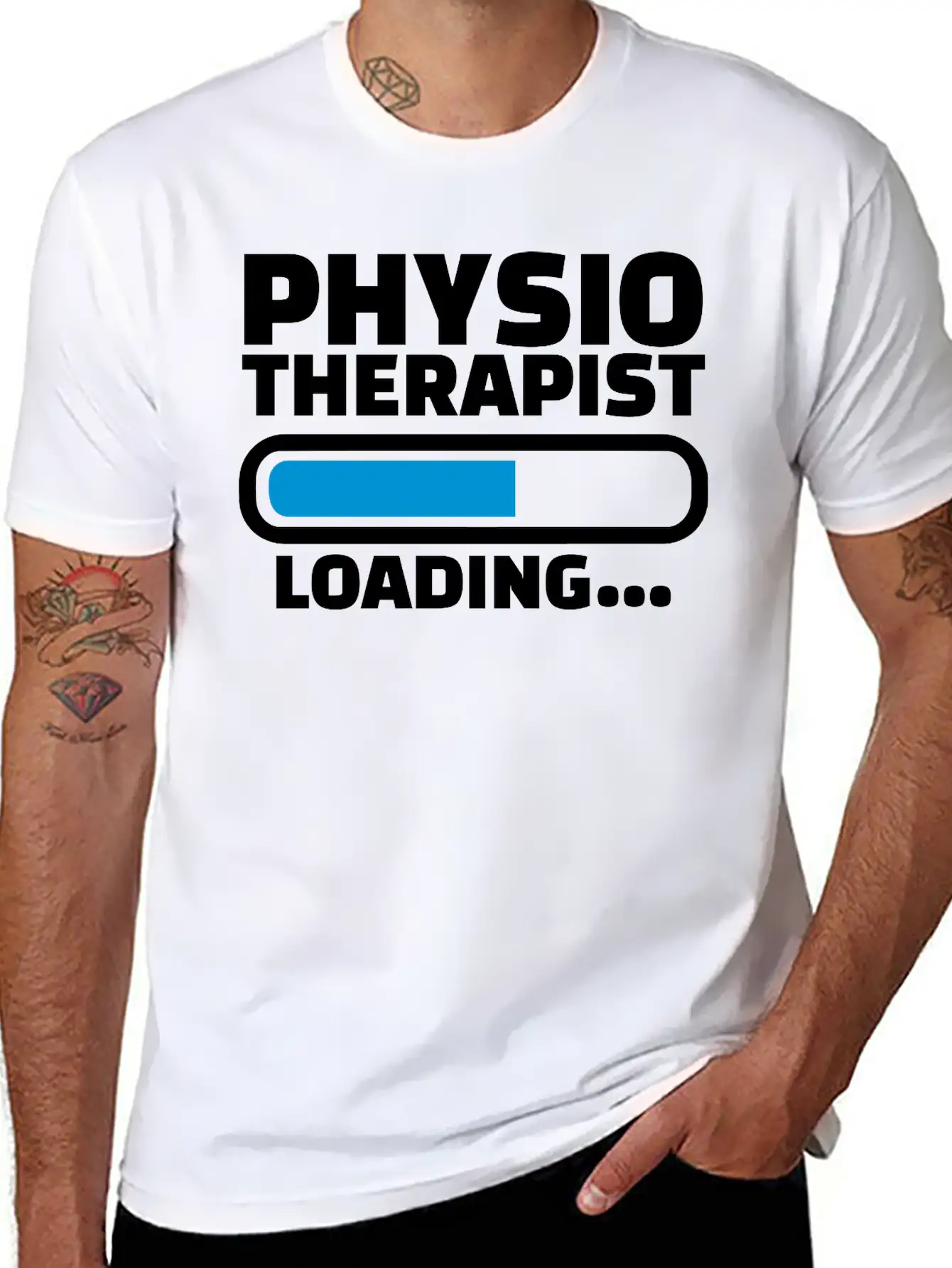 Physiotherapist Stylish Everyday T-Shirt – Unisex Basic Cotton Tee