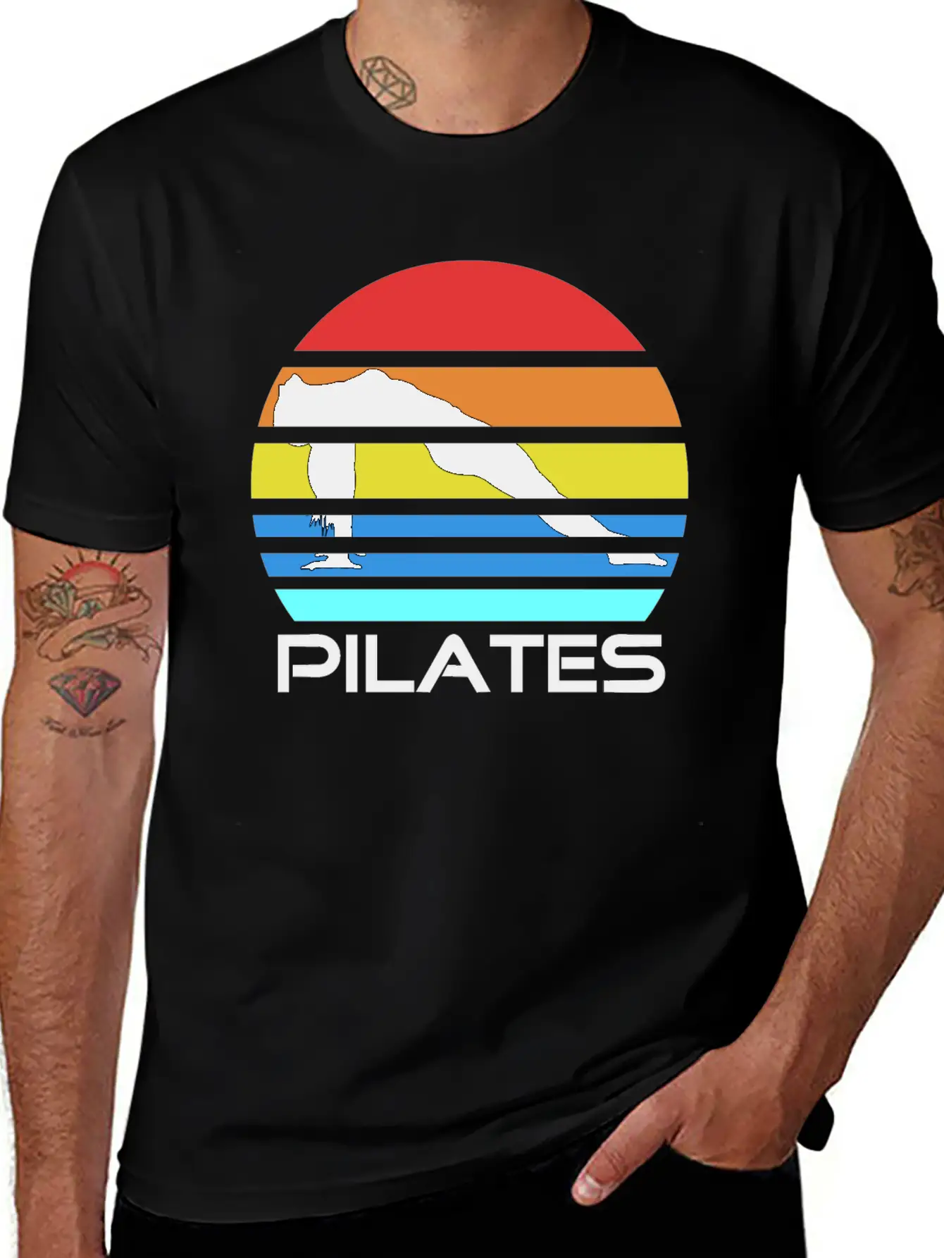 Pilates Exercise Essential Cotton Tee For Daily Outfits – Unisex Style