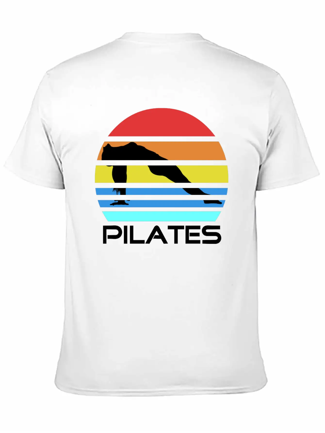 Pilates Exercise Essential Cotton Tee For Daily Outfits – Unisex Style