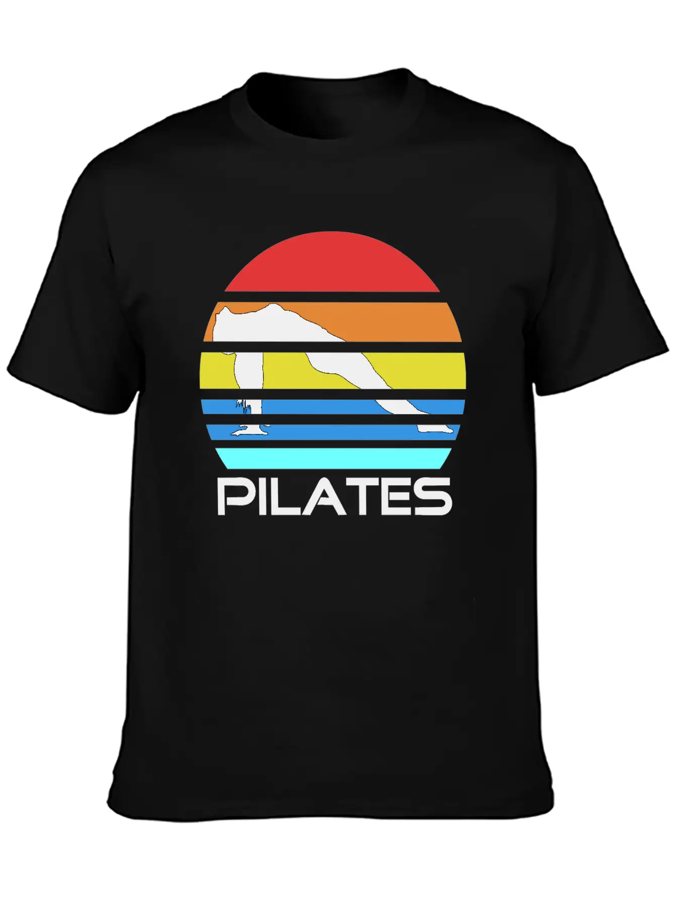 Pilates Exercise Essential Cotton Tee For Daily Outfits – Unisex Style