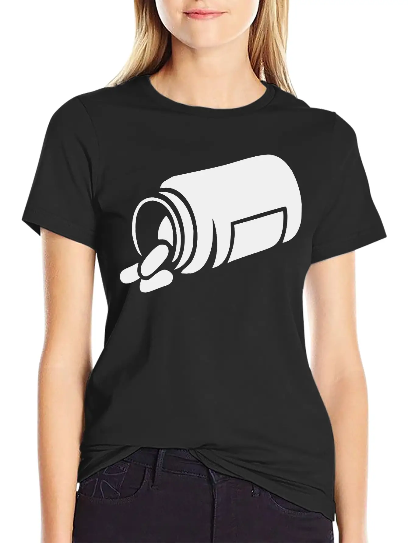 Pills Bottle Relaxed Everyday Tee – Lightweight And Durable Cotton