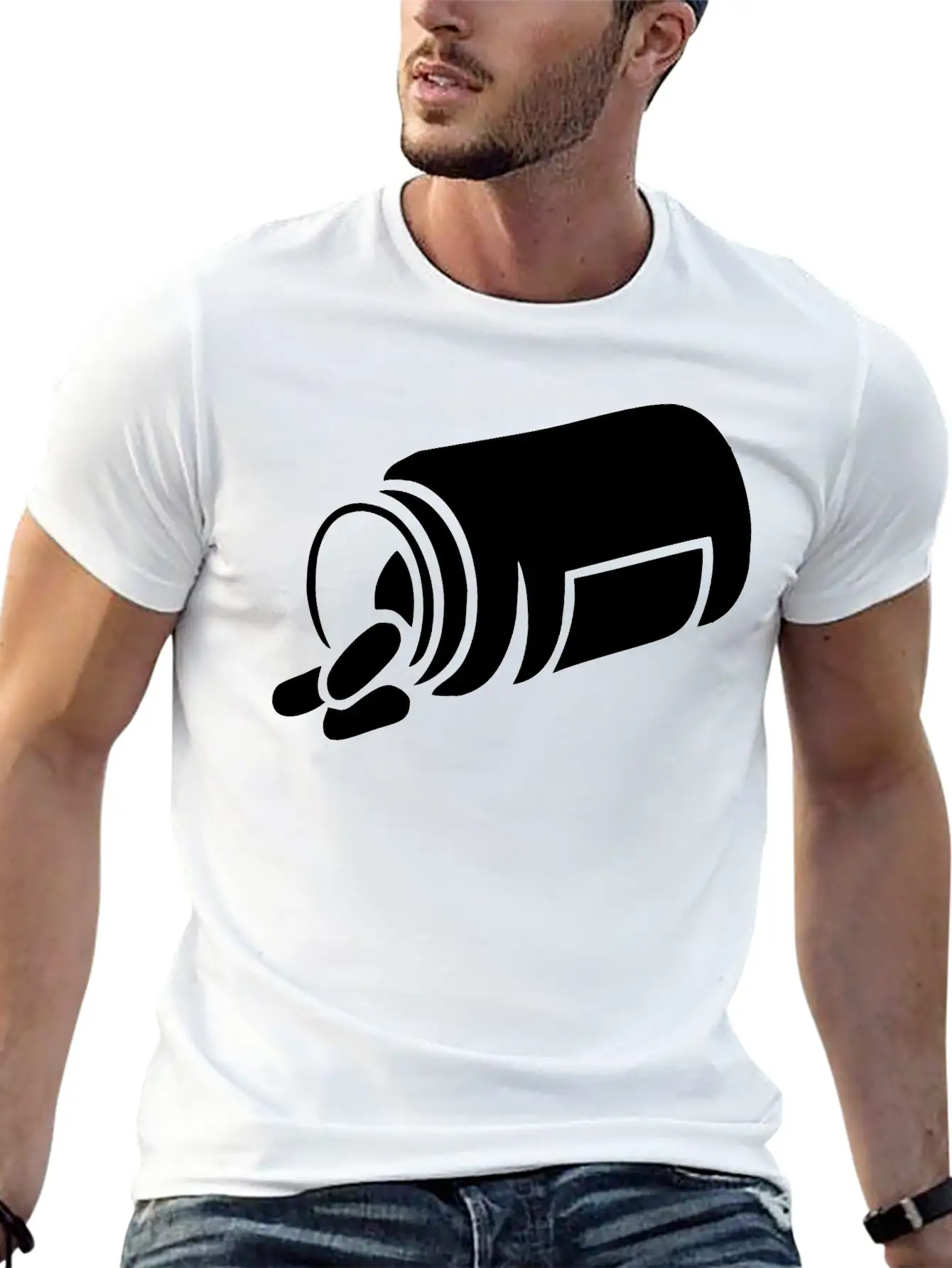 Pills Bottle Relaxed Everyday Tee – Lightweight And Durable Cotton