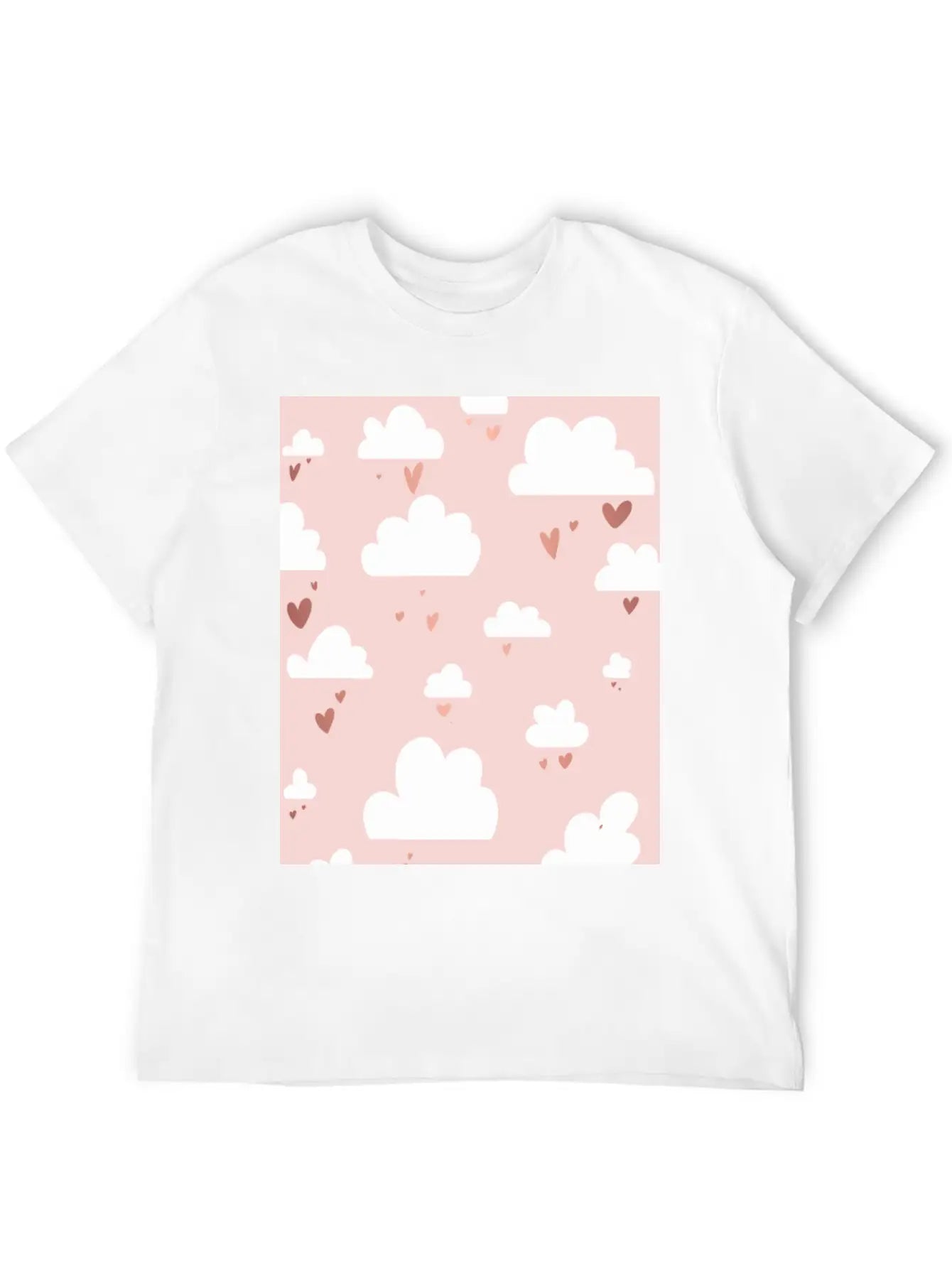 Pink Clouds / Pink Clouds Stylish Everyday T-Shirt – Unisex Basic Cotton Tee