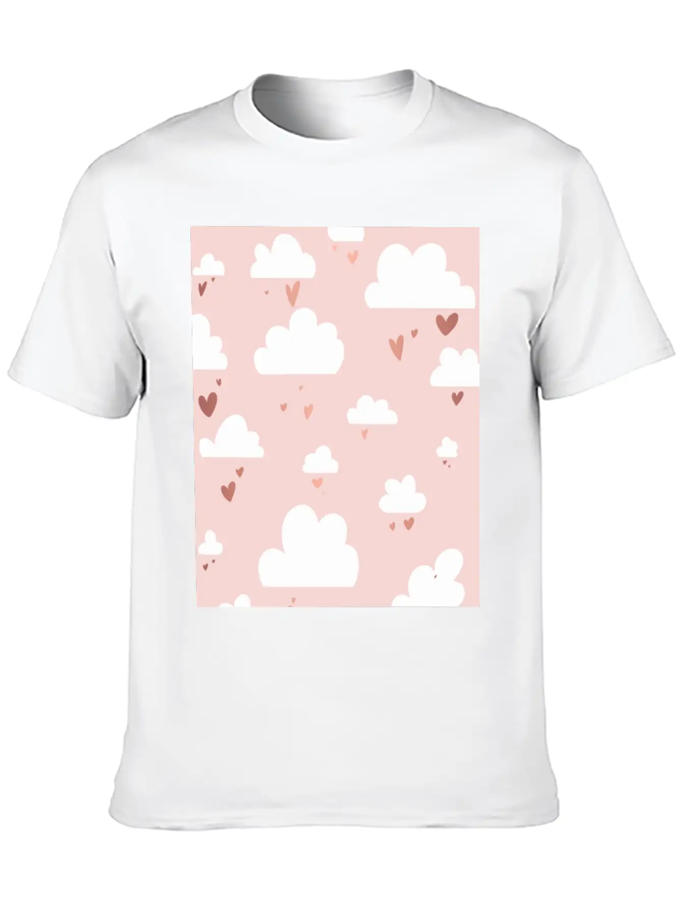 Pink Clouds / Pink Clouds Stylish Everyday T-Shirt – Unisex Basic Cotton Tee
