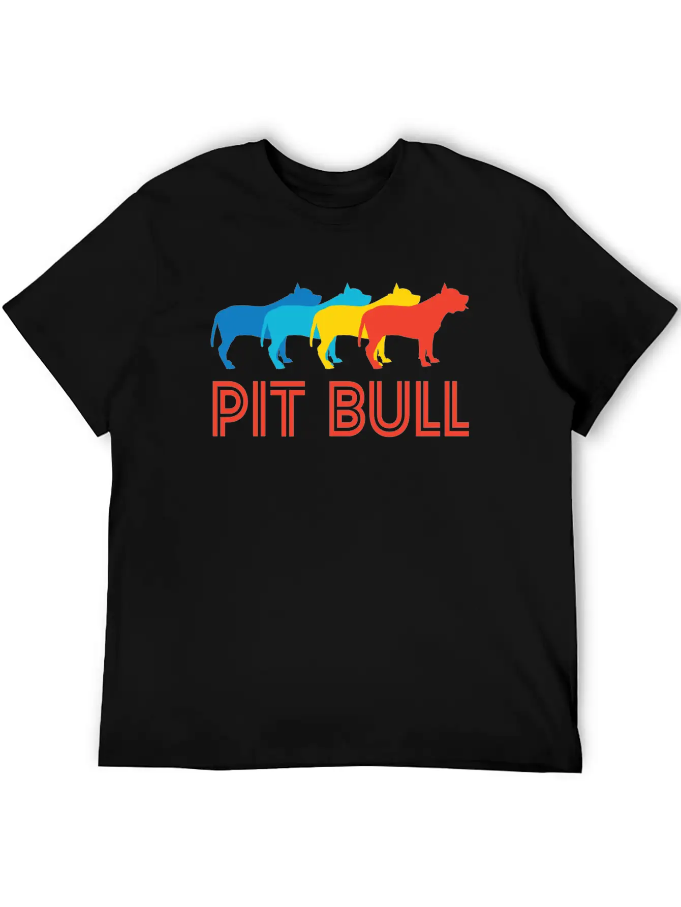 Pit Bull Pop Art Stylish Everyday T-Shirt – Unisex Basic Cotton Tee