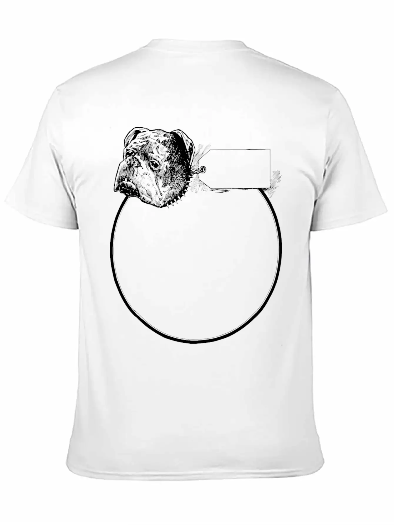 Pitbull Frame Stylish Everyday T-Shirt – Unisex Basic Cotton Tee