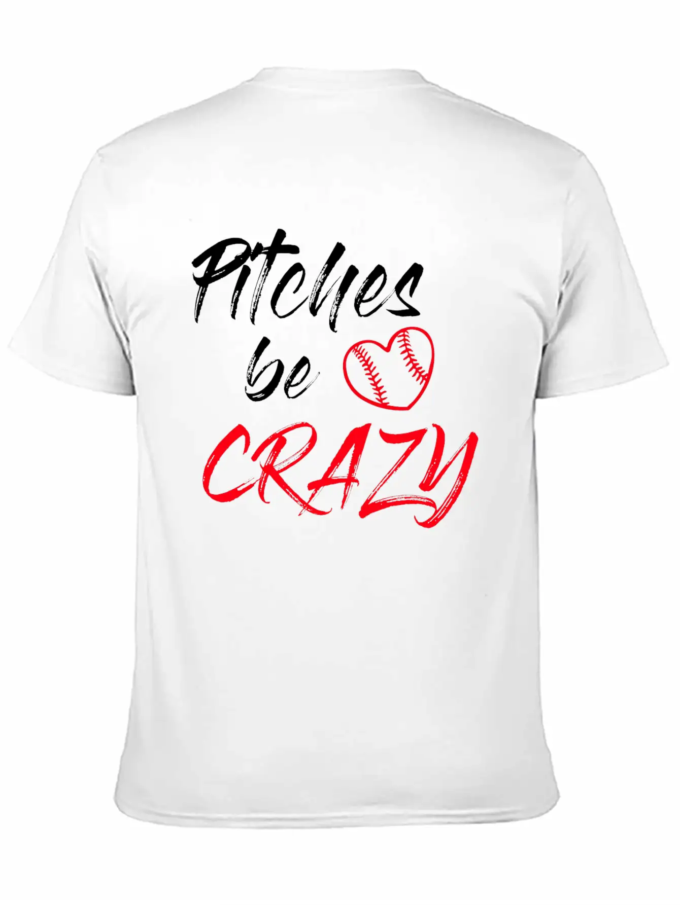 Pitches Be Crazy! Classic Cotton Tee – Unisex Comfort For Any Season