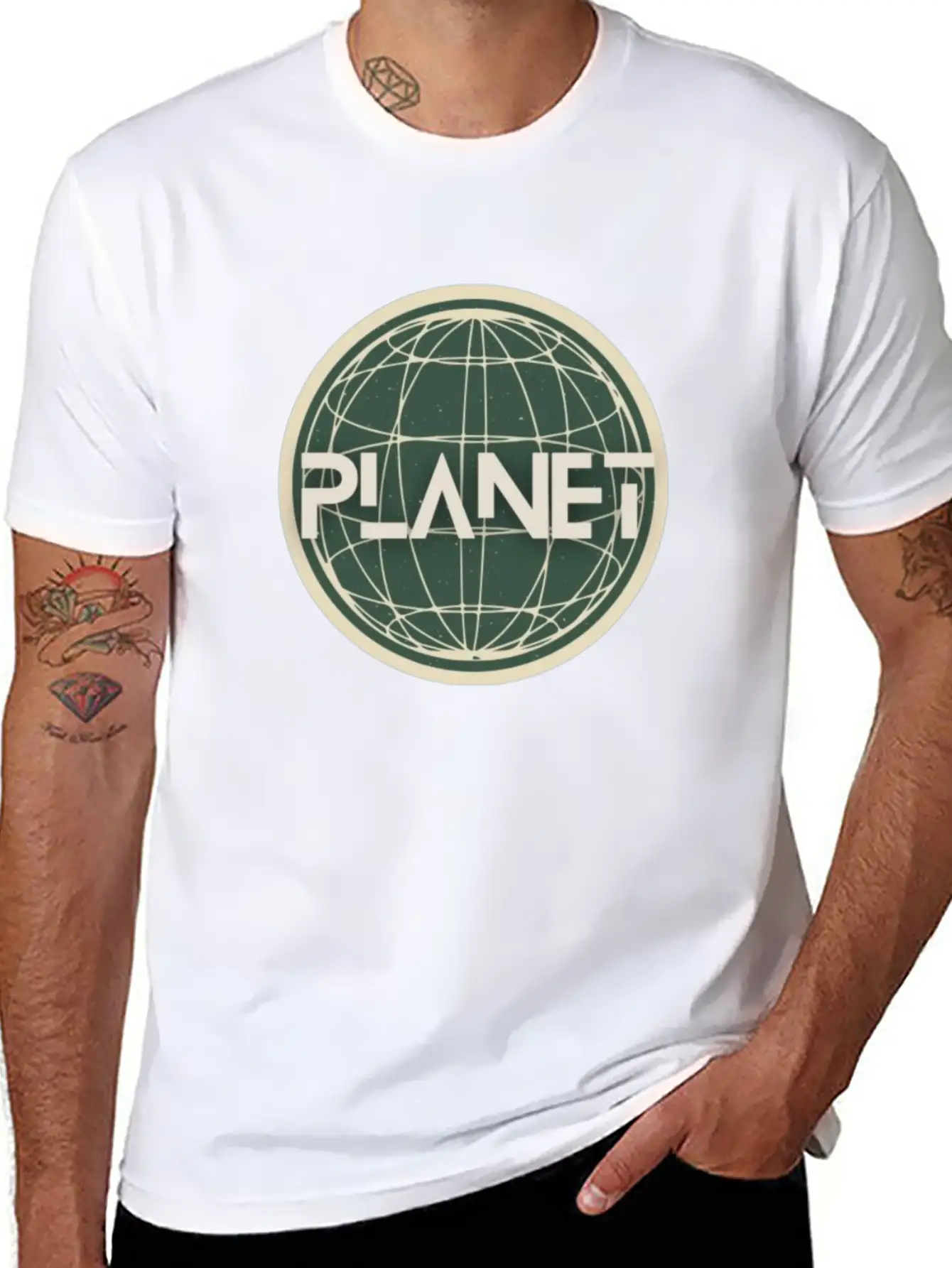 Planet Simple Everyday Graphic Tee – Lightweight Summer Wear