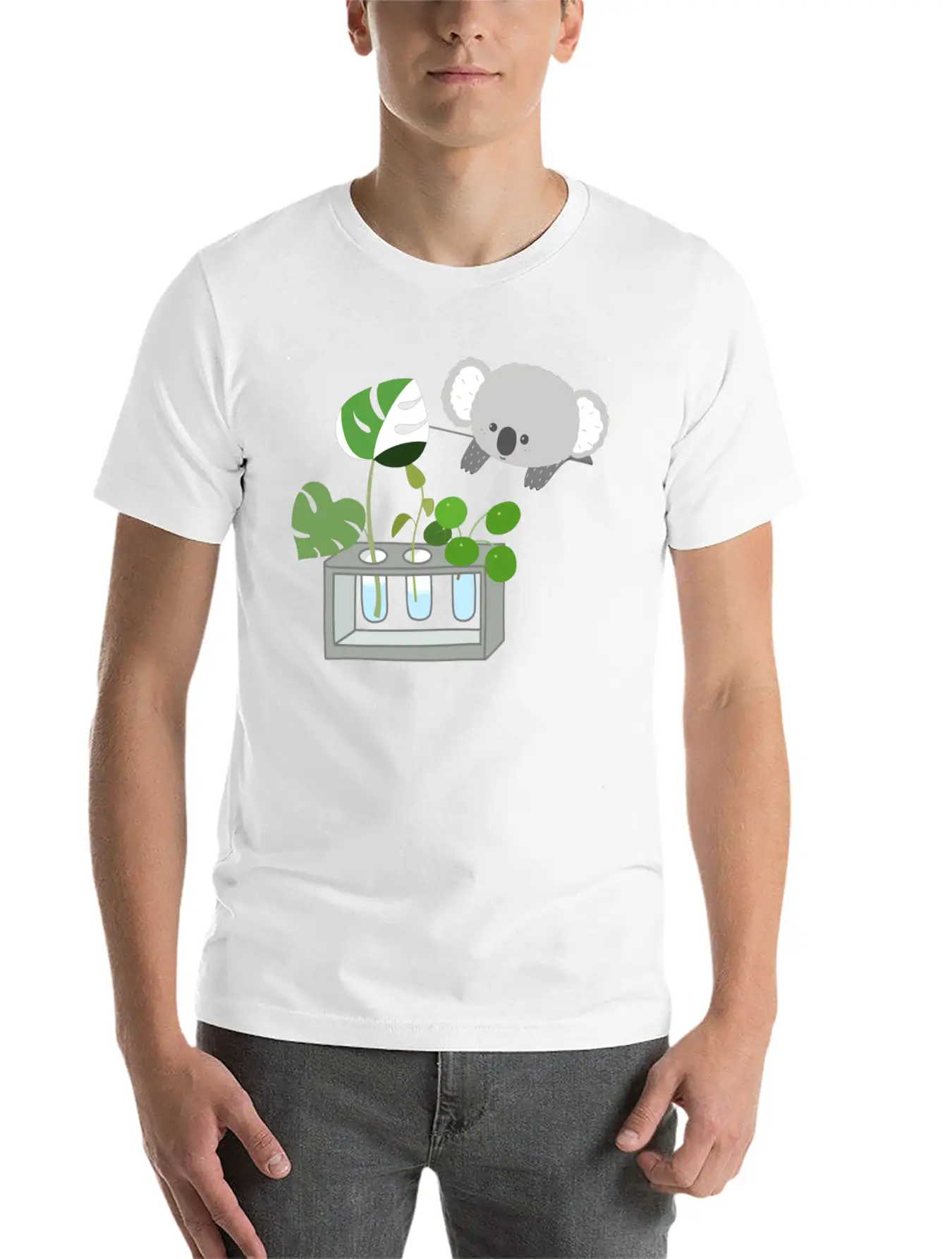 Plant Therapy Koala Ity Props Classic Cotton Tee – Unisex Comfort For Any Season