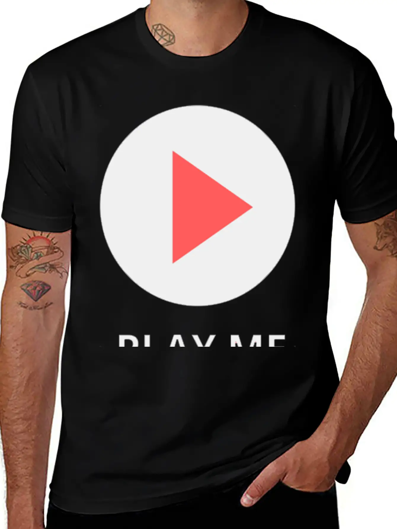 Play Me Casual Graphic T-Shirt – Simple And Comfortable Daily Wear