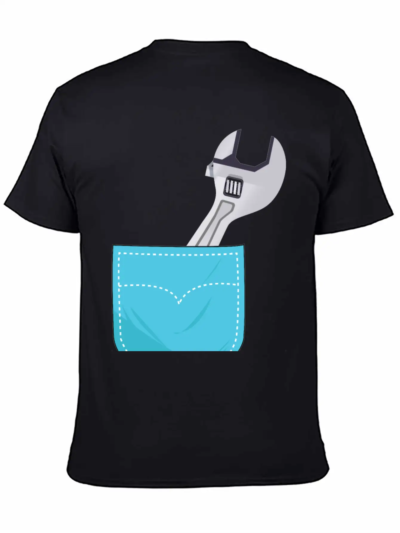Pocket Wrench Classic Cotton Tee – Unisex Comfort For Any Season