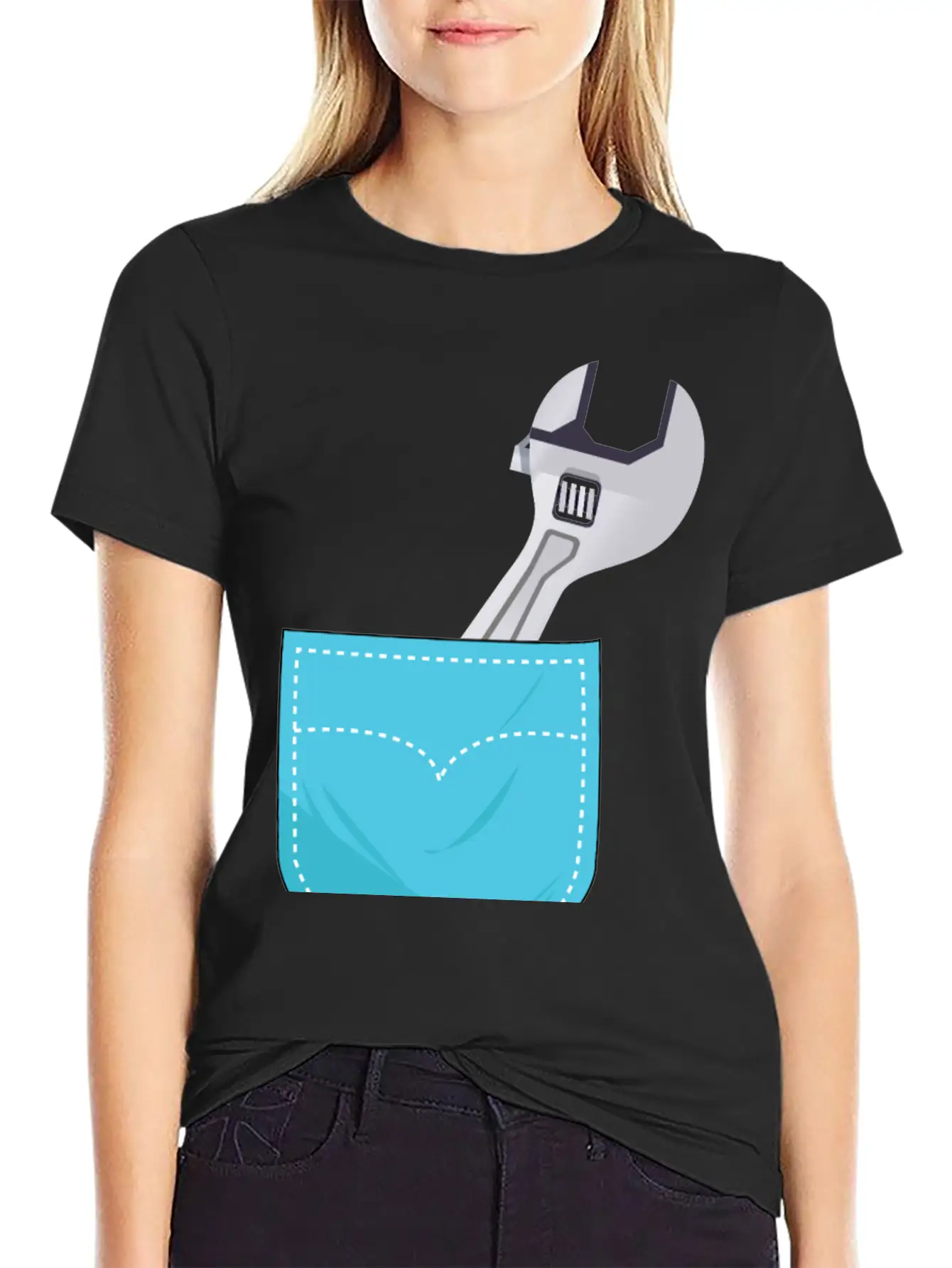 Pocket Wrench Classic Cotton Tee – Unisex Comfort For Any Season