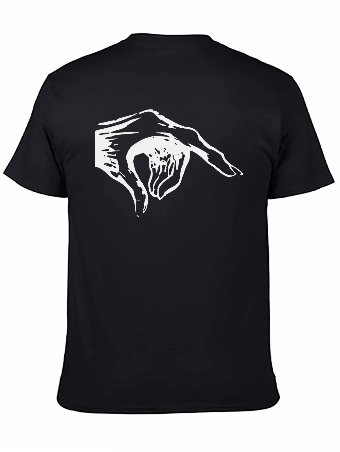 Pointing Monster Hand Basic Graphic T-Shirt – Daily Comfort In Soft Cotton