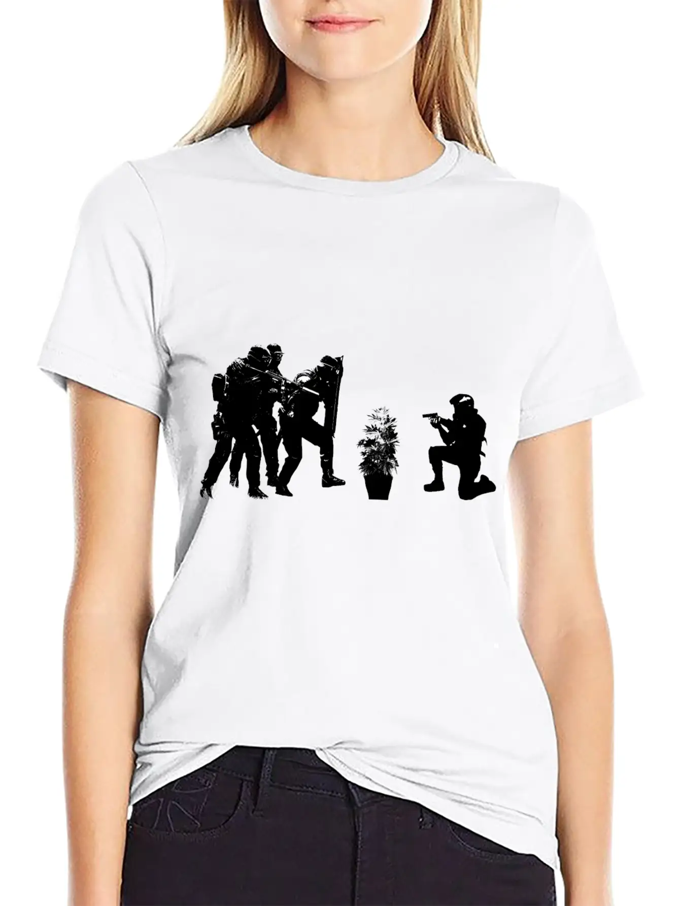 Police Brutality Coming Up Stylish Everyday T-Shirt – Unisex Basic Cotton Tee