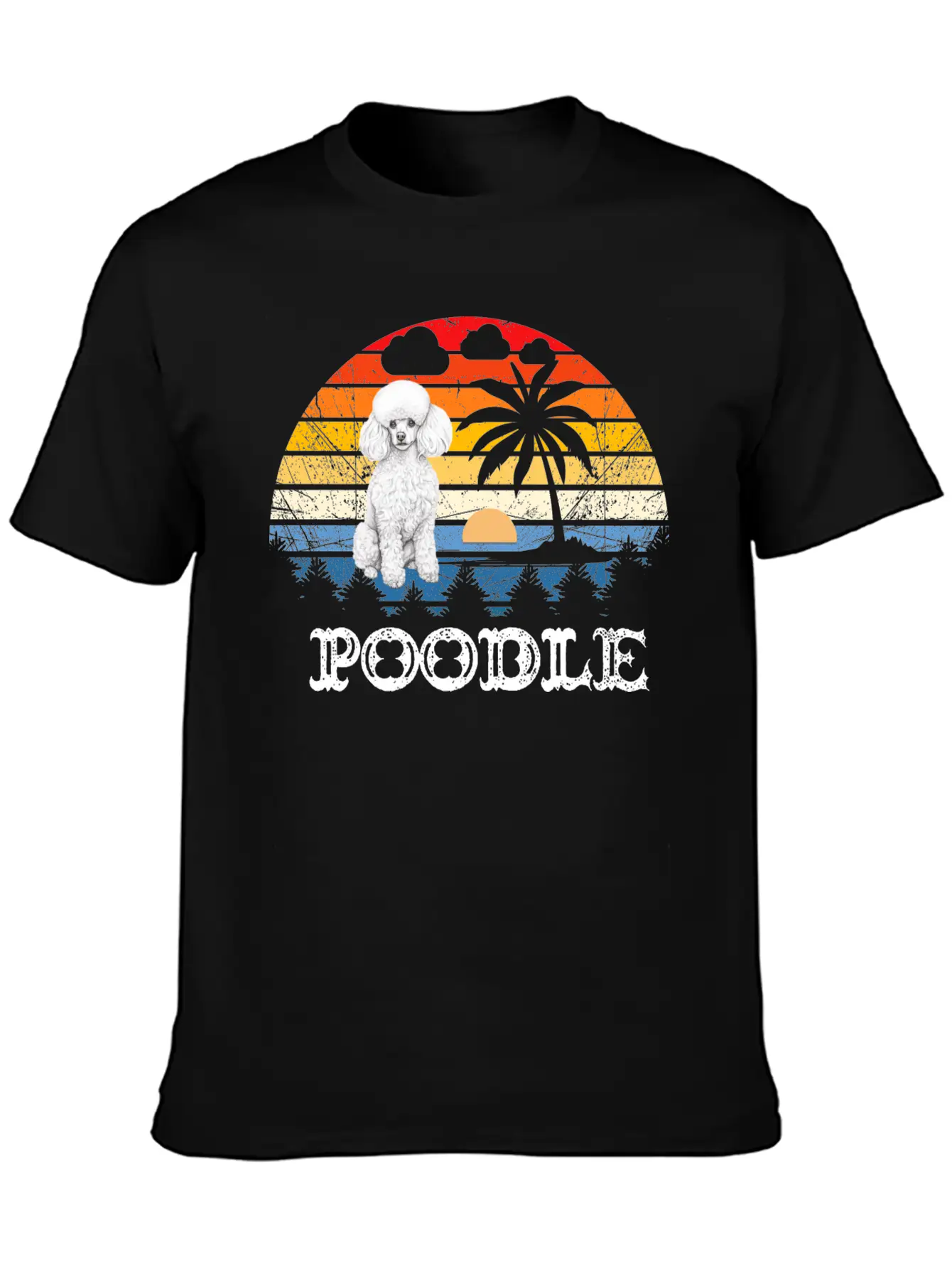 Poodle Stylish Everyday T-Shirt – Unisex Basic Cotton Tee