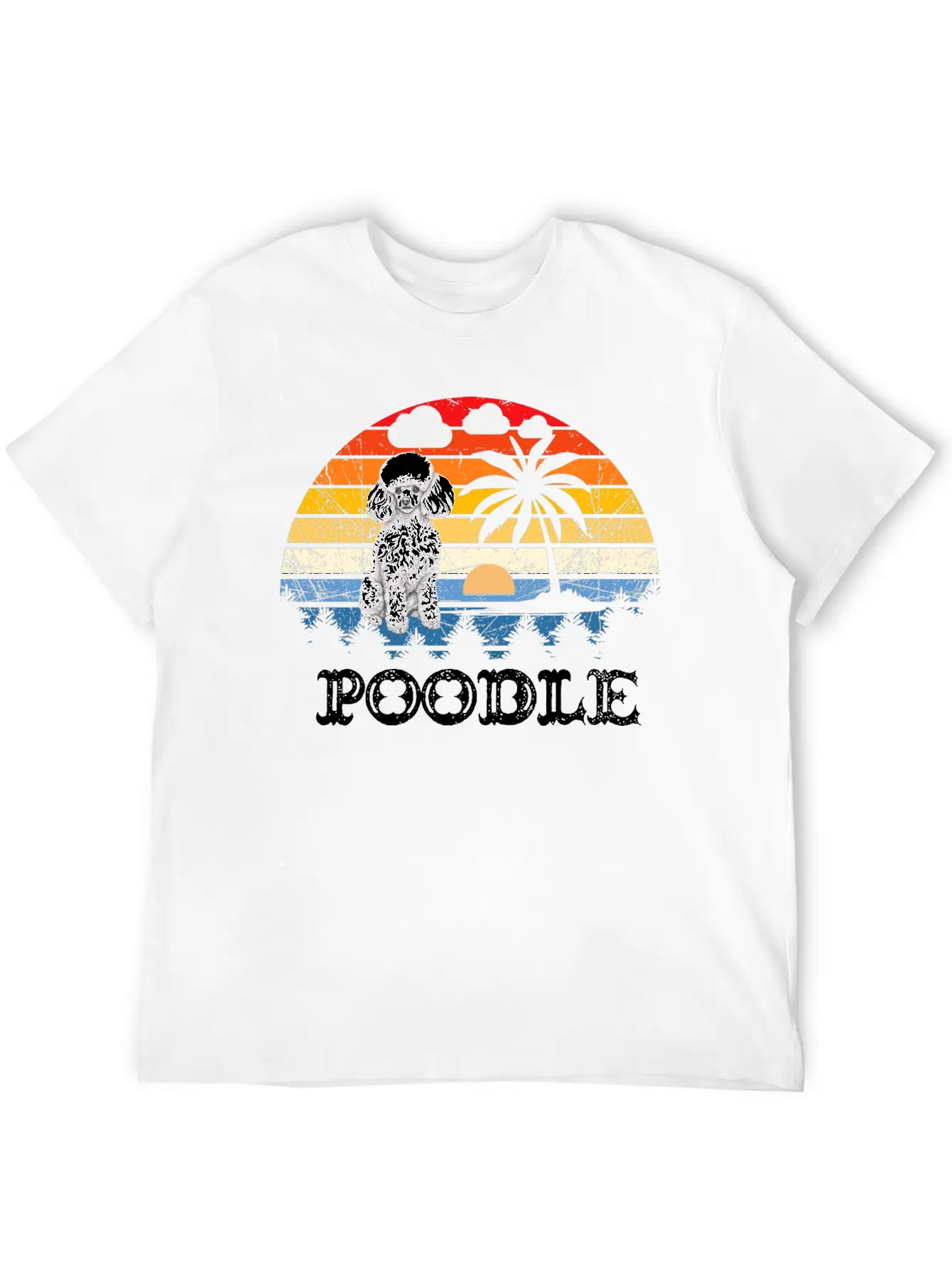 Poodle Stylish Everyday T-Shirt – Unisex Basic Cotton Tee