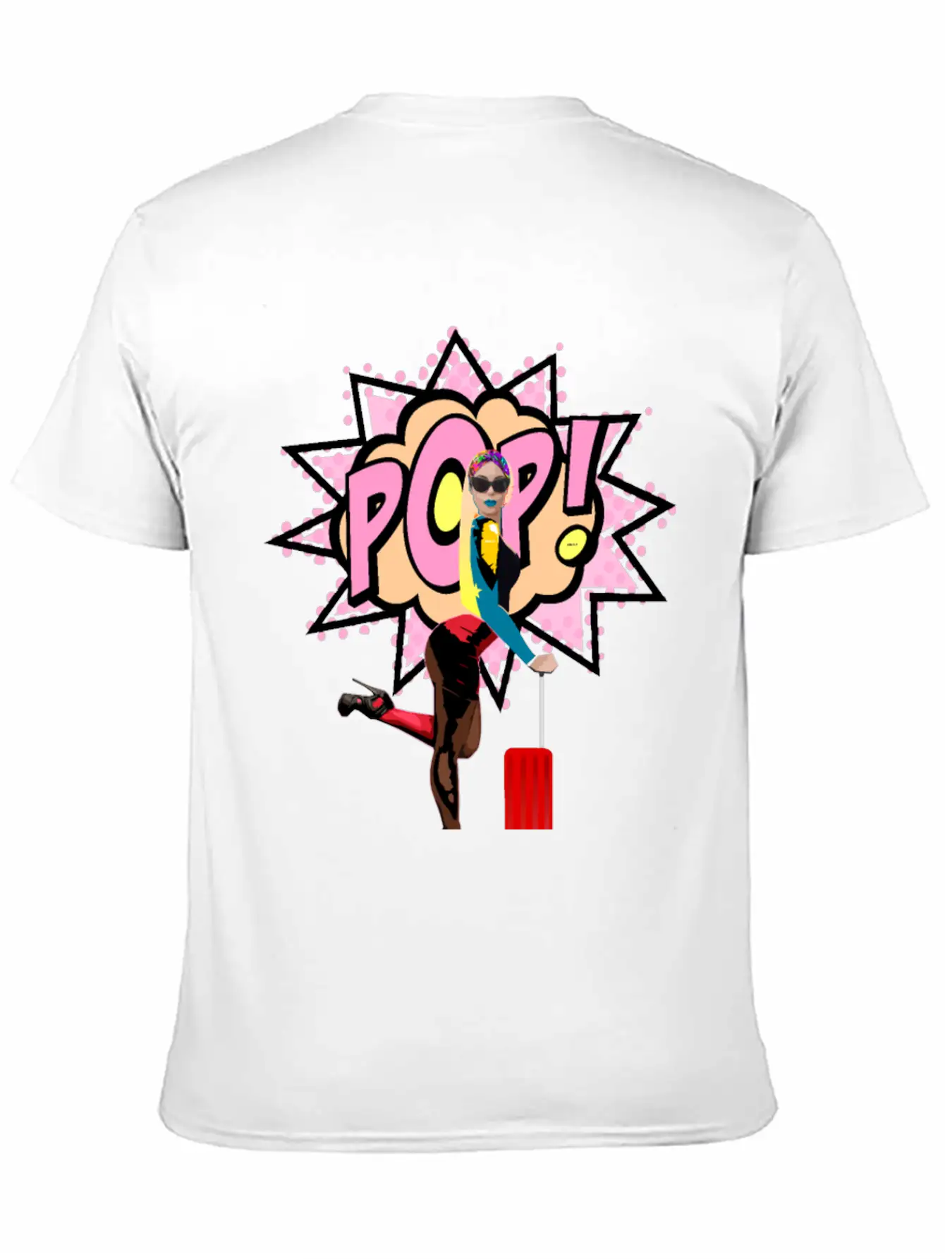 Pop Art Stylish Everyday T-Shirt – Unisex Basic Cotton Tee
