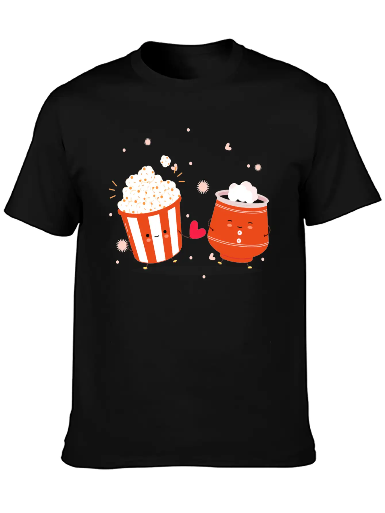 Pop Corn Stylish Everyday T-Shirt – Unisex Basic Cotton Tee