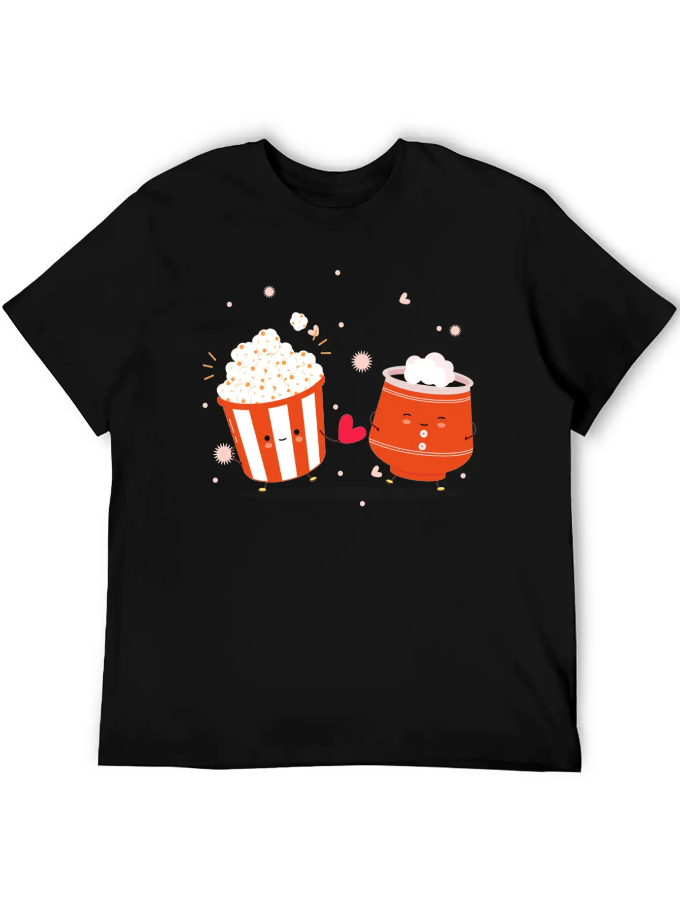 Pop Corn Stylish Everyday T-Shirt – Unisex Basic Cotton Tee