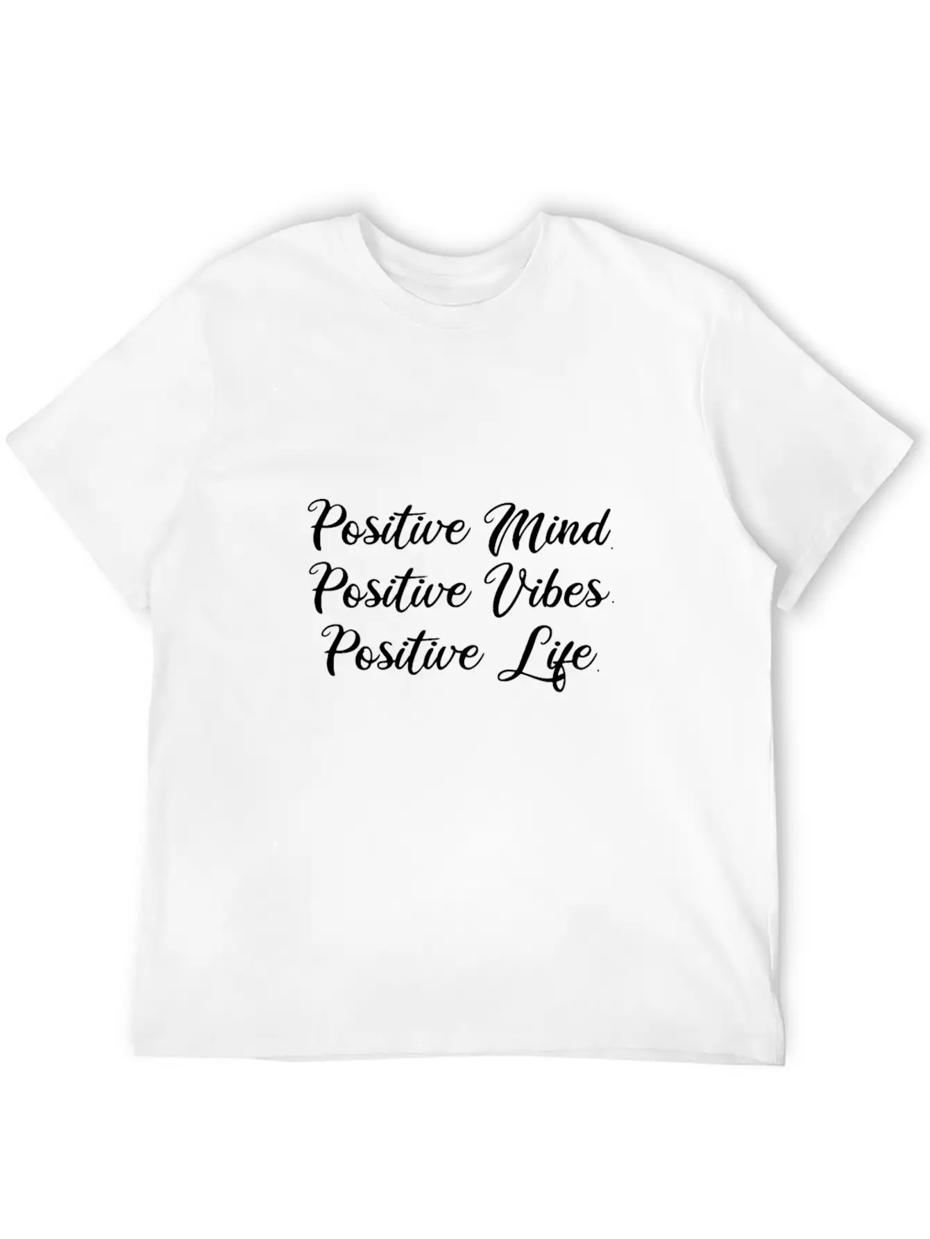 Positive Mind Relaxed Everyday Tee – Lightweight And Durable Cotton