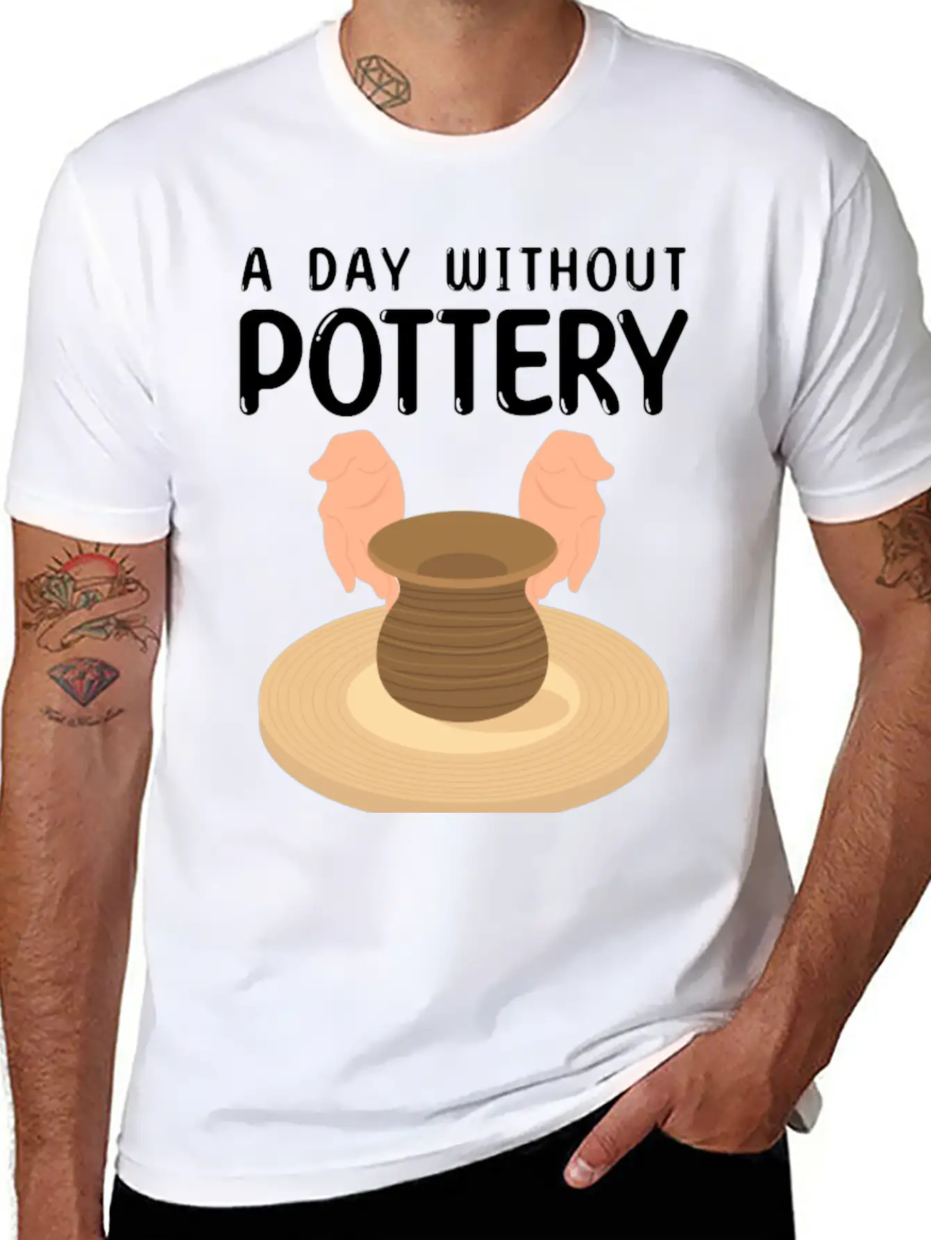 Pottery Ceramist Pottery Class Pottery Hobby Clay Classic Cotton Tee – Unisex Comfort For Any Season