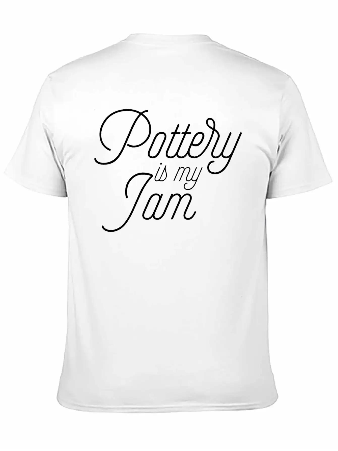 Pottery Is My Jam Pottery Gift Clay Artist Stylish Everyday T-Shirt – Unisex Basic Cotton Tee