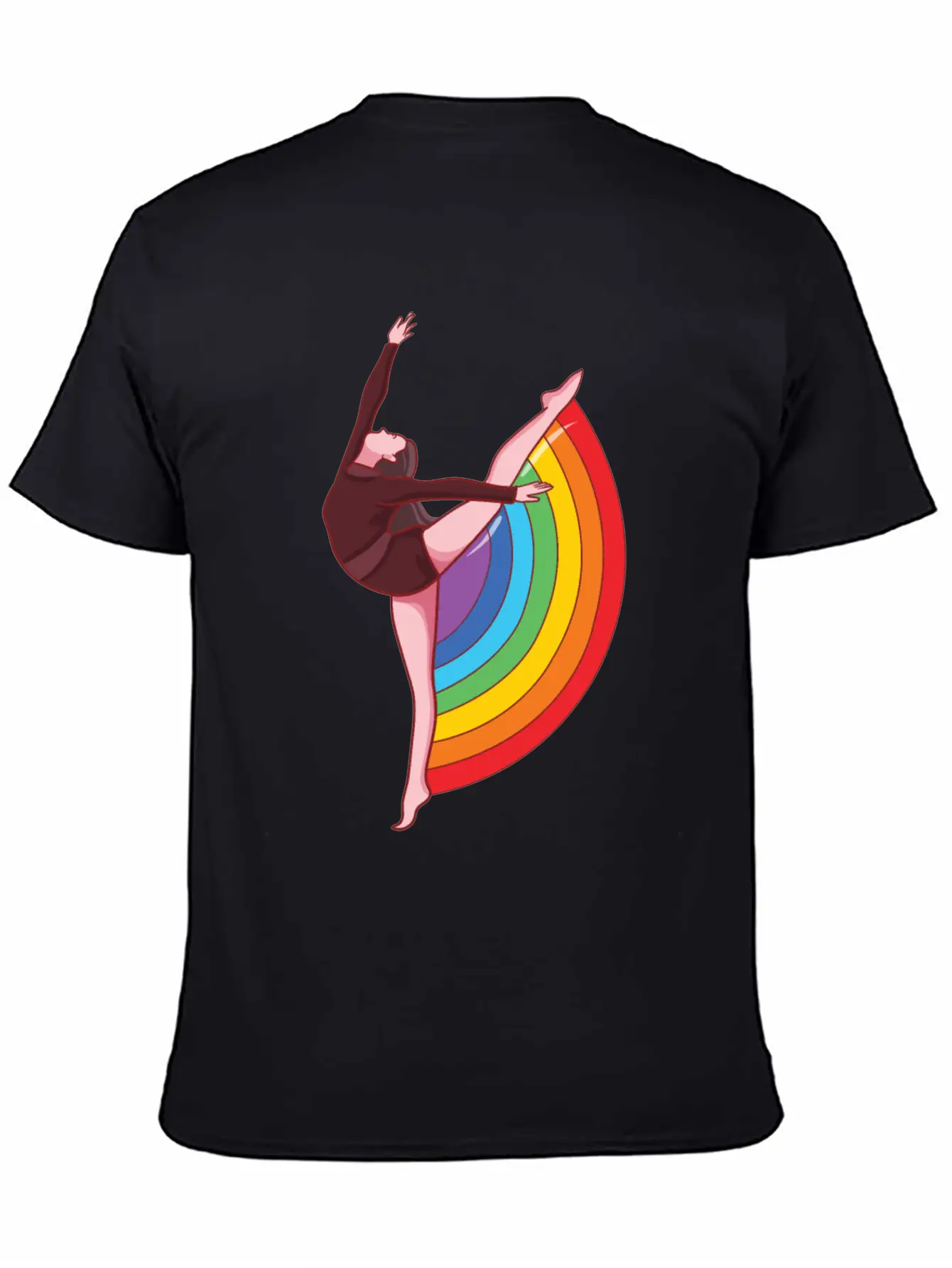 Pride High Kick Basic Graphic T-Shirt – Daily Comfort In Soft Cotton