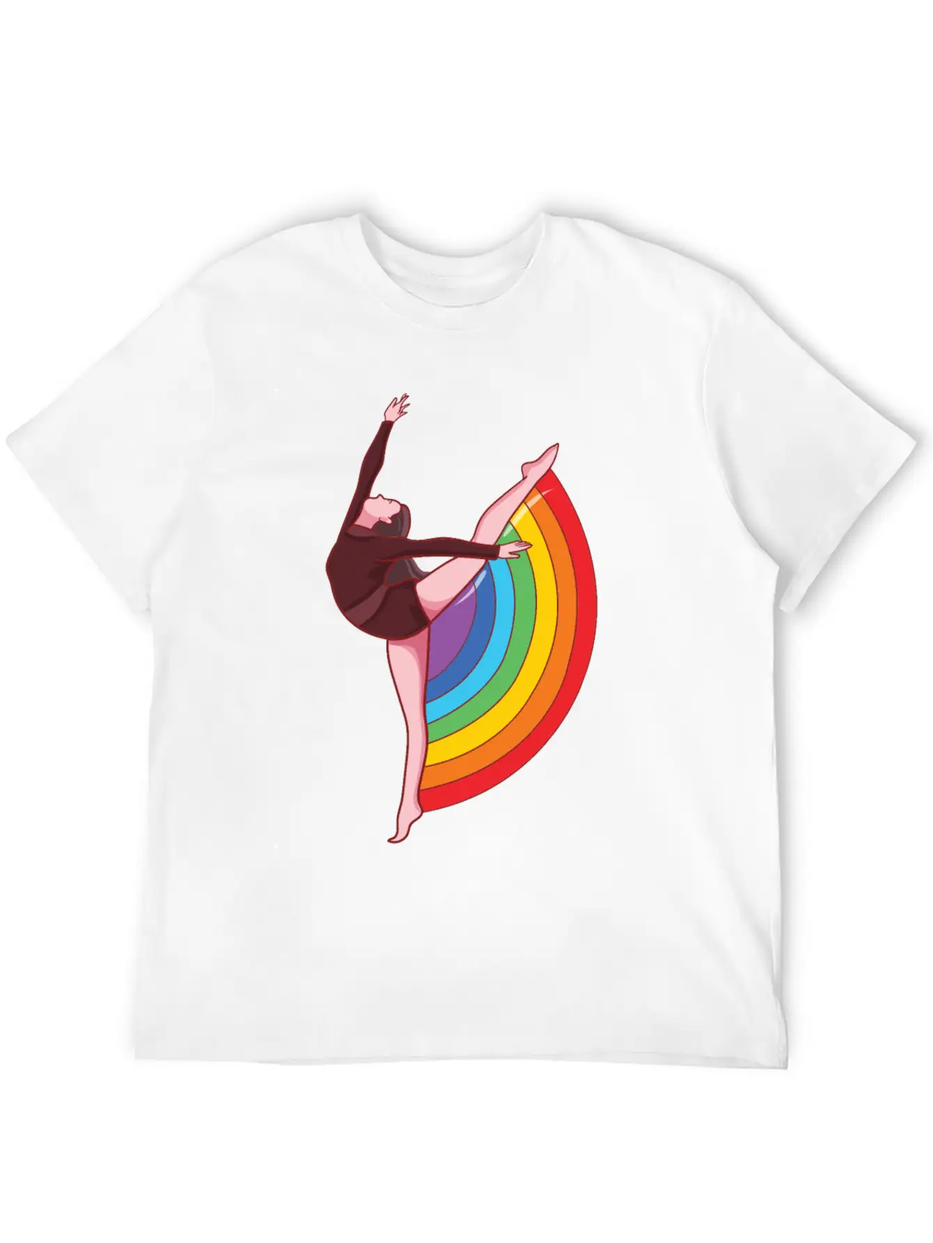 Pride High Kick Basic Graphic T-Shirt – Daily Comfort In Soft Cotton