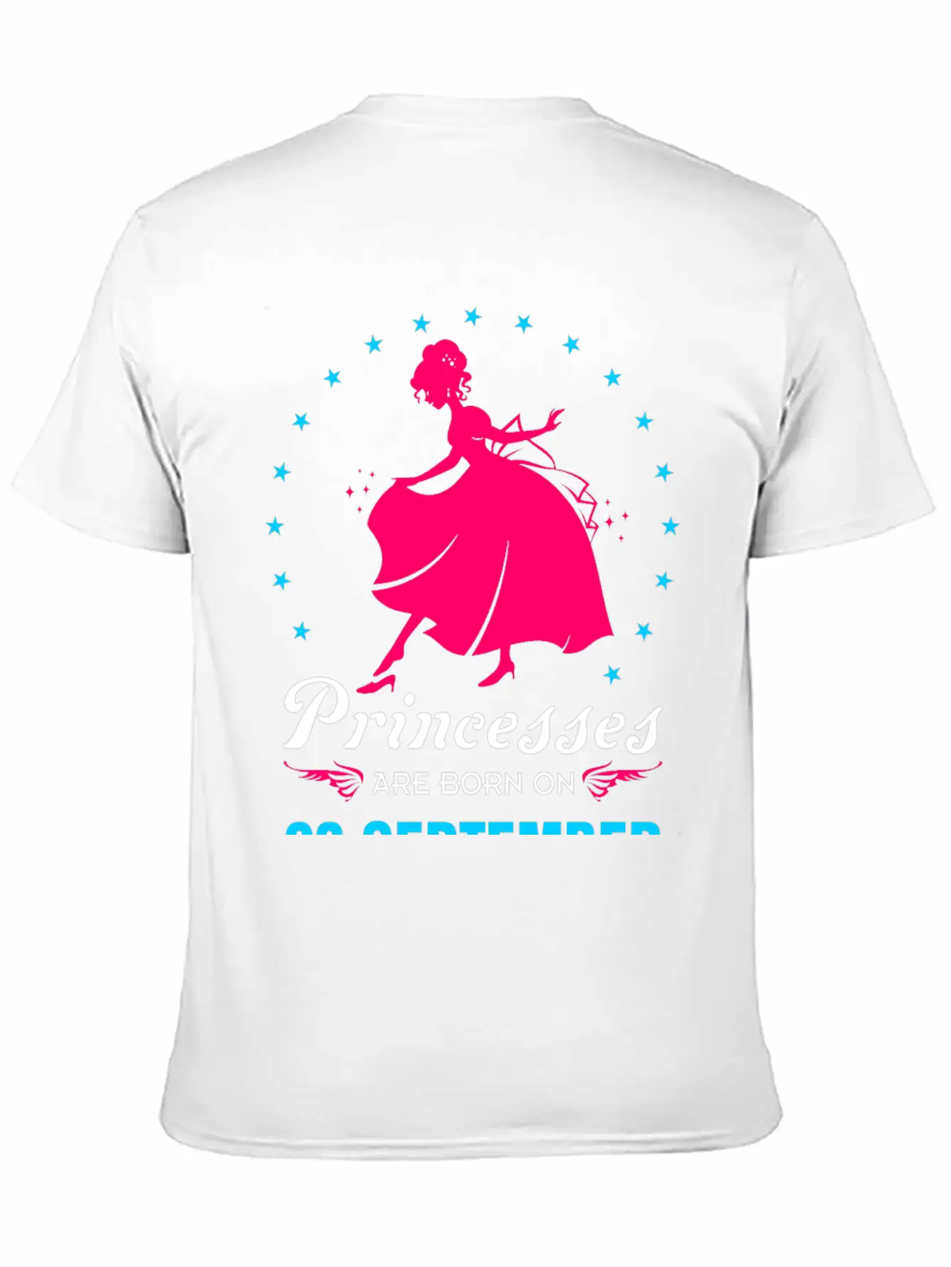 Princesses Are Born In 3 September Classic Cotton Tee – Unisex Comfort For Any Season