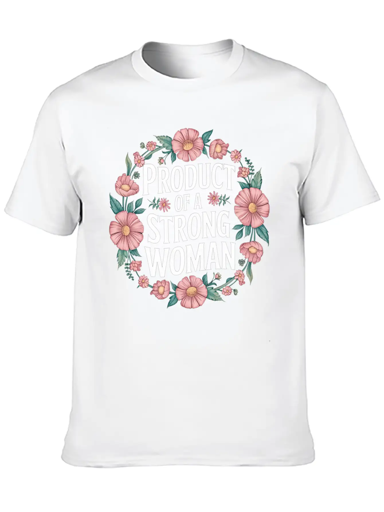 Product Of A Strong Woman 8 Stylish Everyday T-Shirt – Unisex Basic Cotton Tee