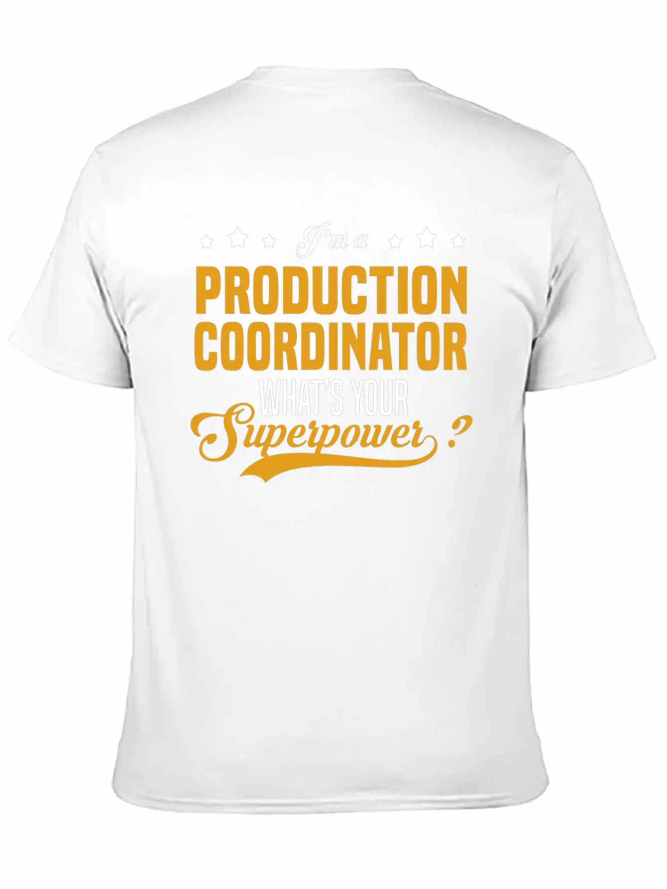 Production Coordinator Stylish Everyday T-Shirt – Unisex Basic Cotton Tee
