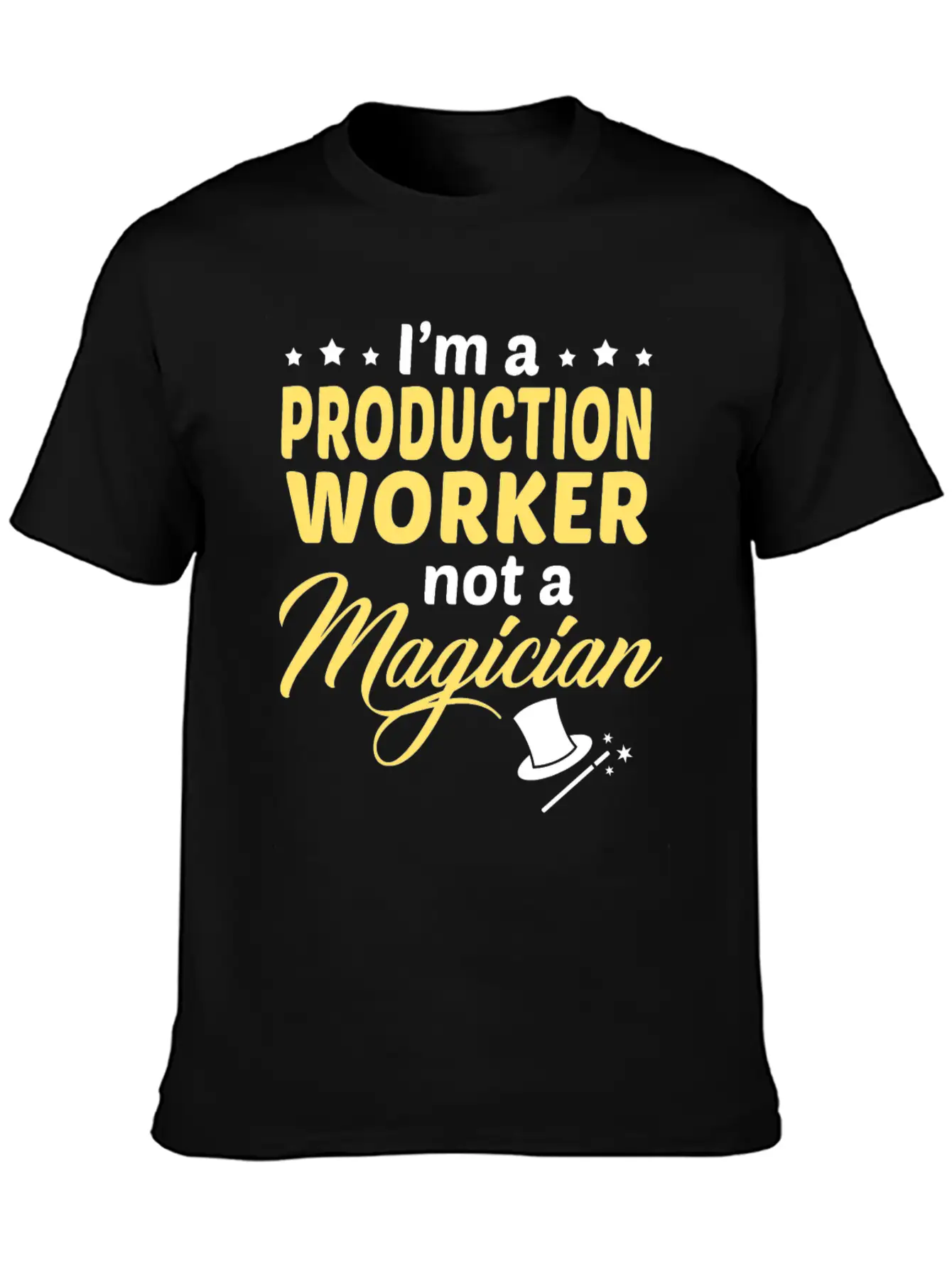Production Worker Stylish Everyday T-Shirt – Unisex Basic Cotton Tee