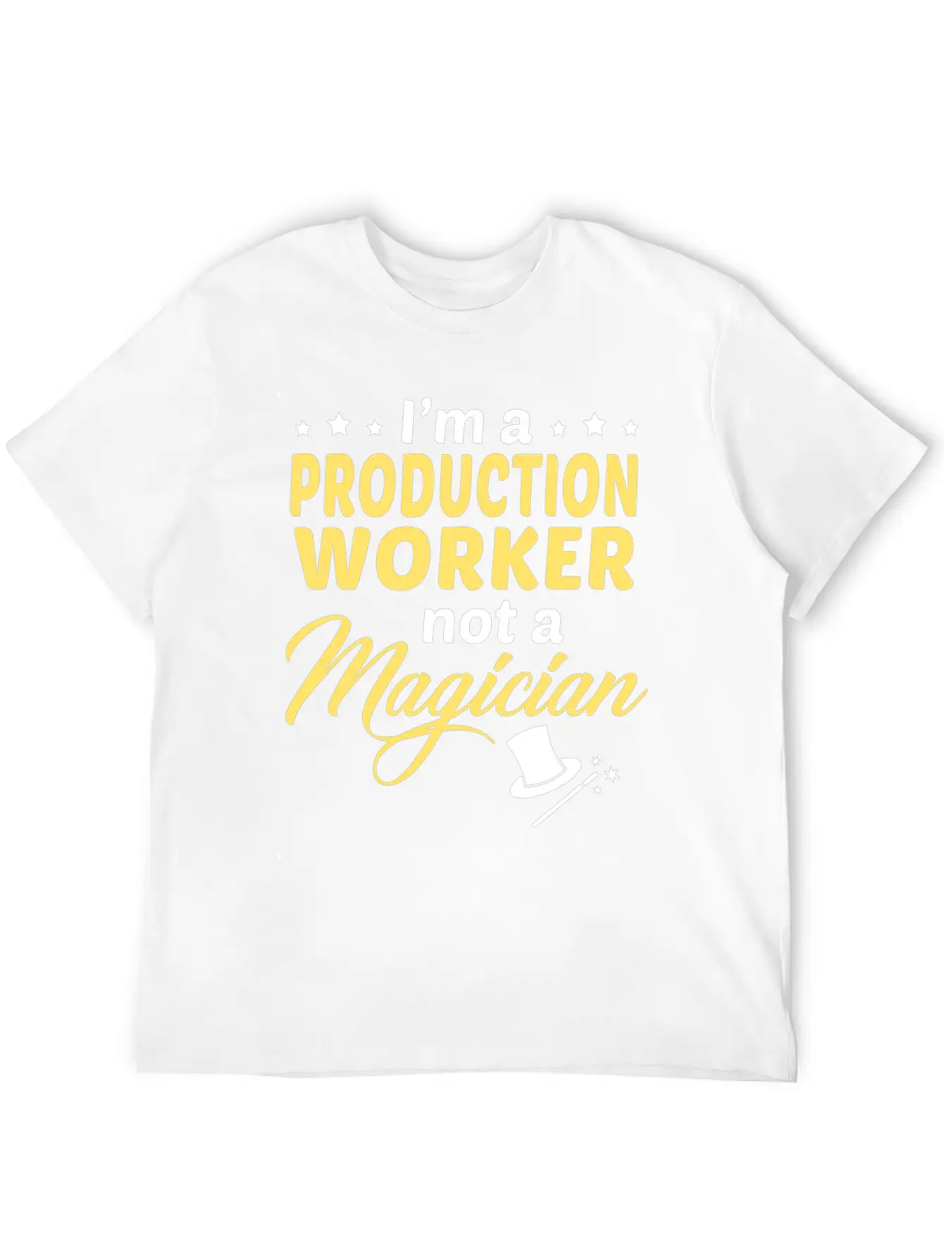 Production Worker Stylish Everyday T-Shirt – Unisex Basic Cotton Tee