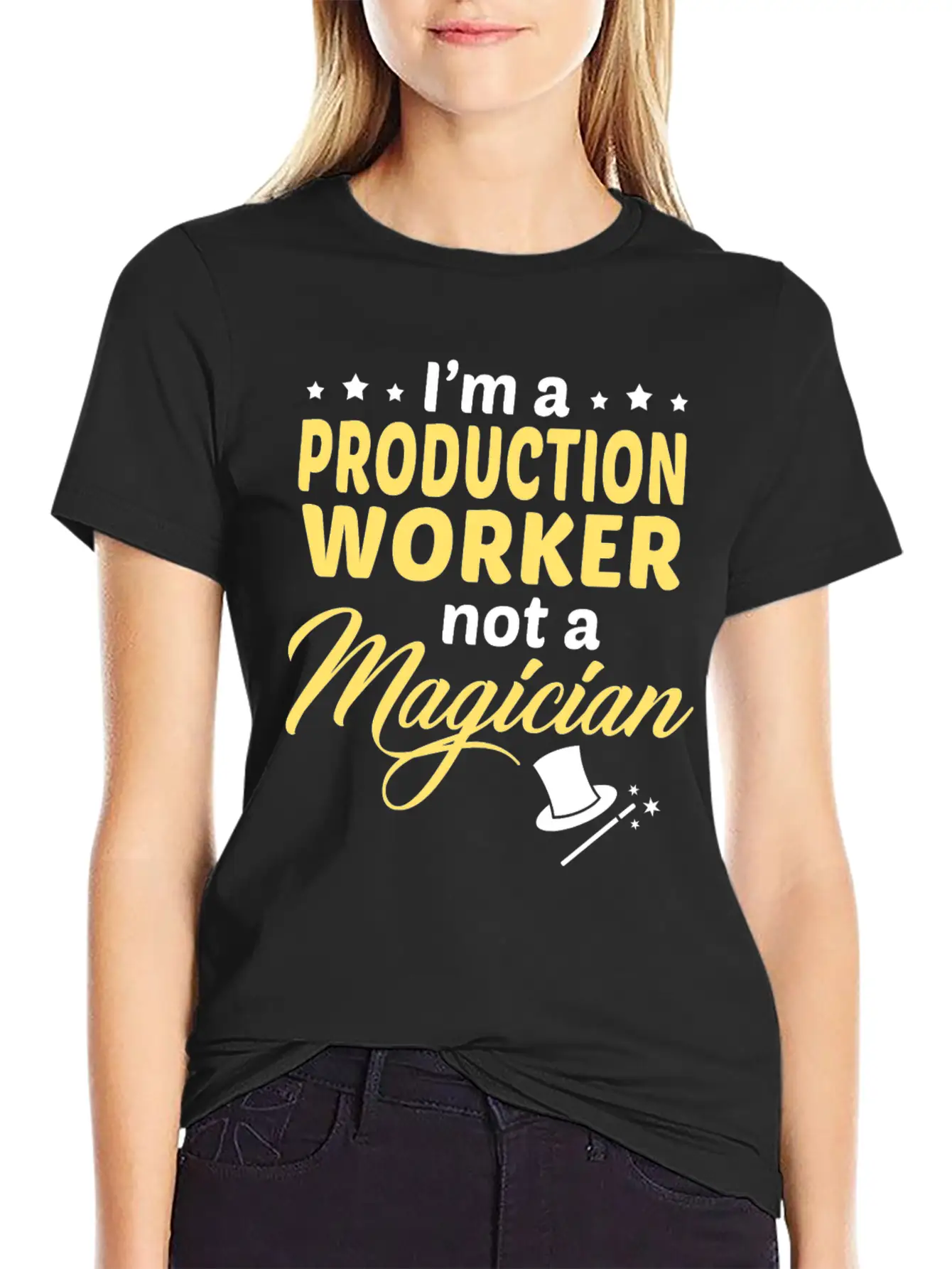 Production Worker Stylish Everyday T-Shirt – Unisex Basic Cotton Tee