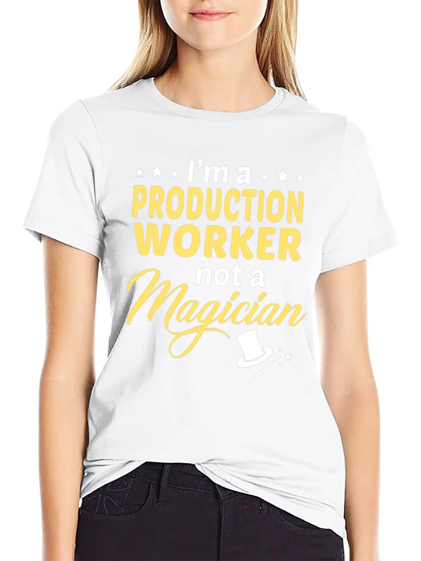 Production Worker Stylish Everyday T-Shirt – Unisex Basic Cotton Tee
