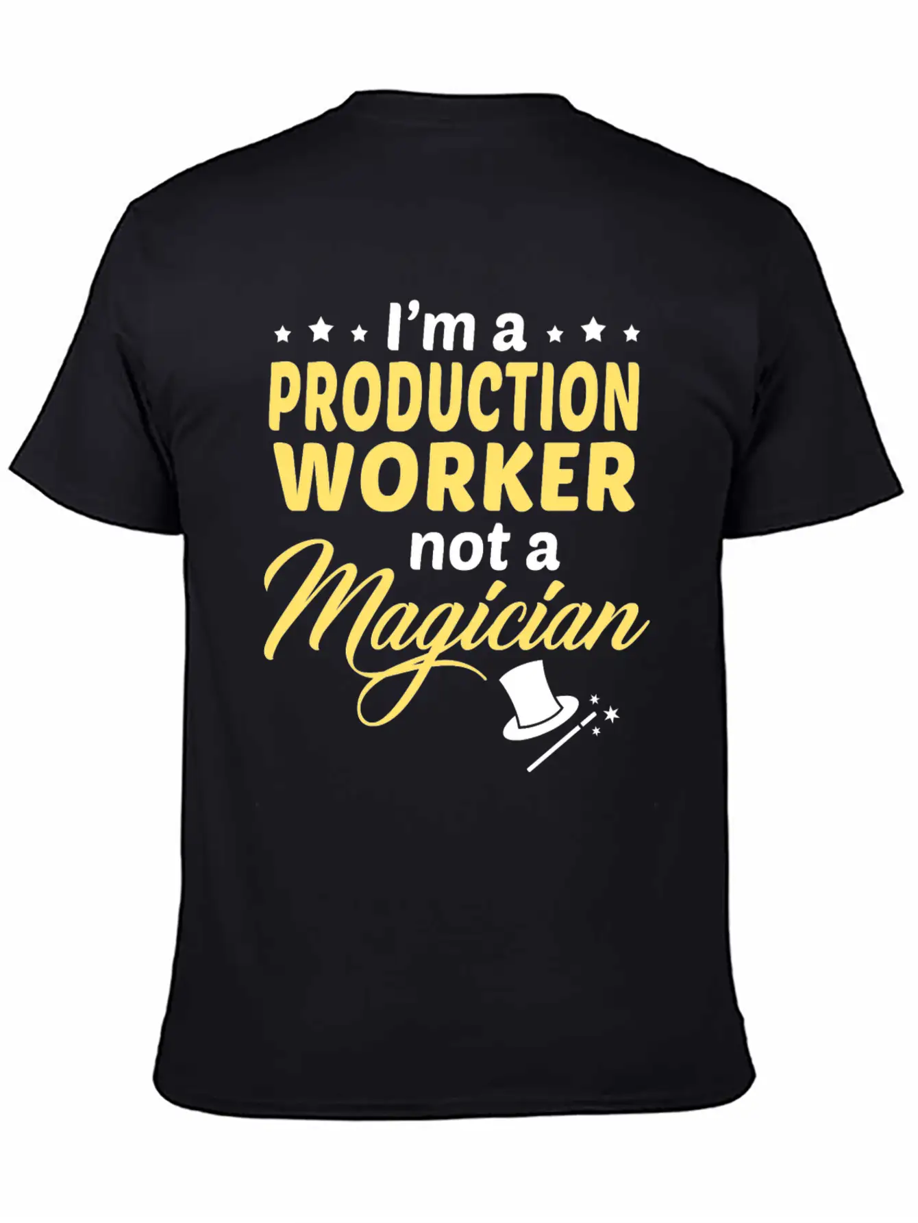 Production Worker Stylish Everyday T-Shirt – Unisex Basic Cotton Tee