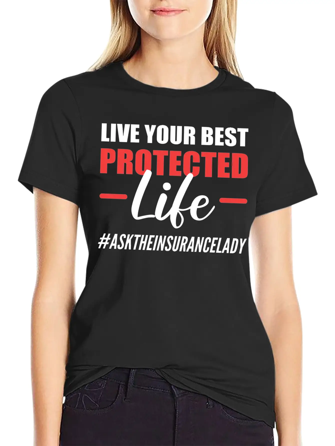 Protected Life Sales Agent Gift Unisex Cotton Tee – Relaxed Fit For Any Occasion