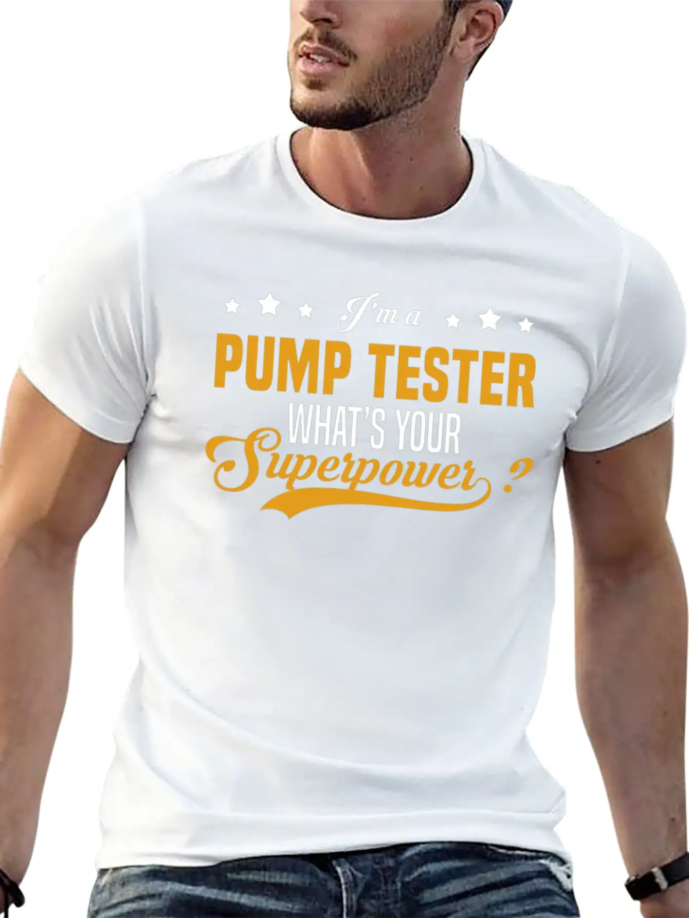 Pump Tester Basic Graphic T-Shirt – Daily Comfort In Soft Cotton