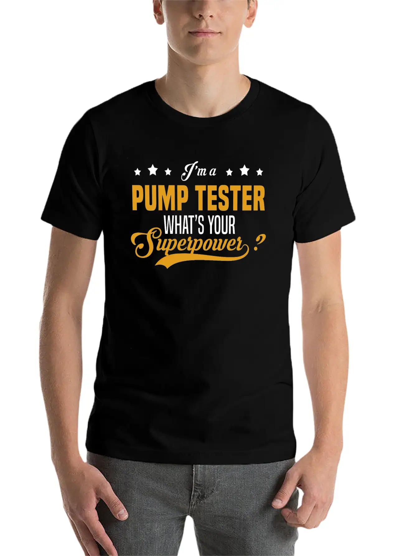 Pump Tester Basic Graphic T-Shirt – Daily Comfort In Soft Cotton