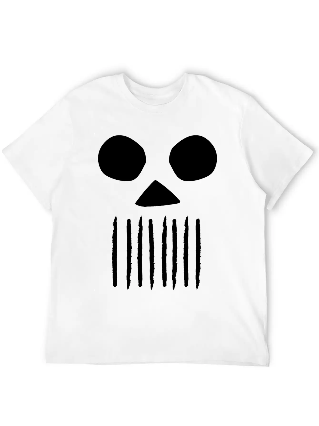 Punk Skull Grunge Stylish Everyday T-Shirt – Unisex Basic Cotton Tee