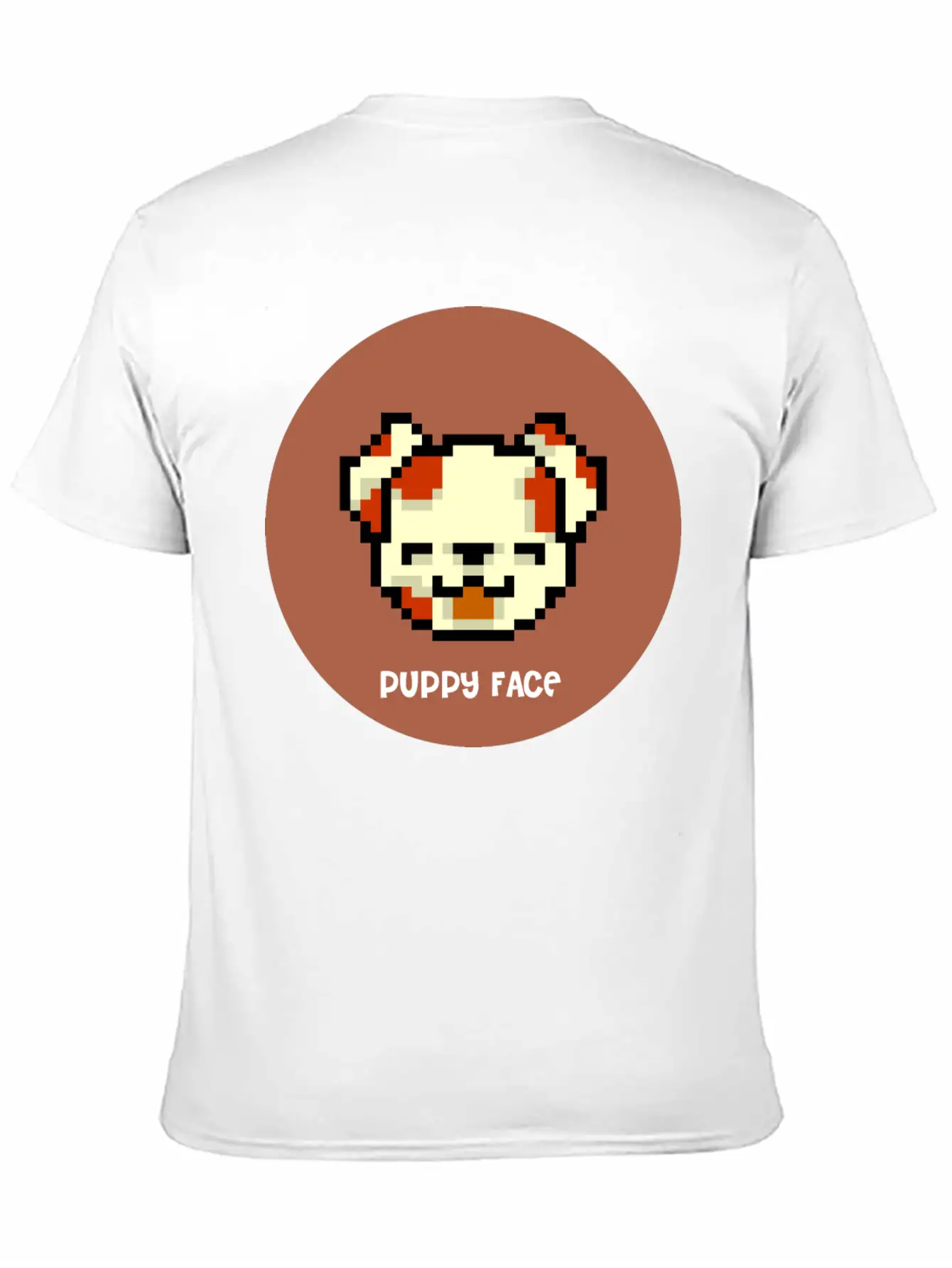 PUPPY FACE Relaxed Everyday Tee – Lightweight And Durable Cotton