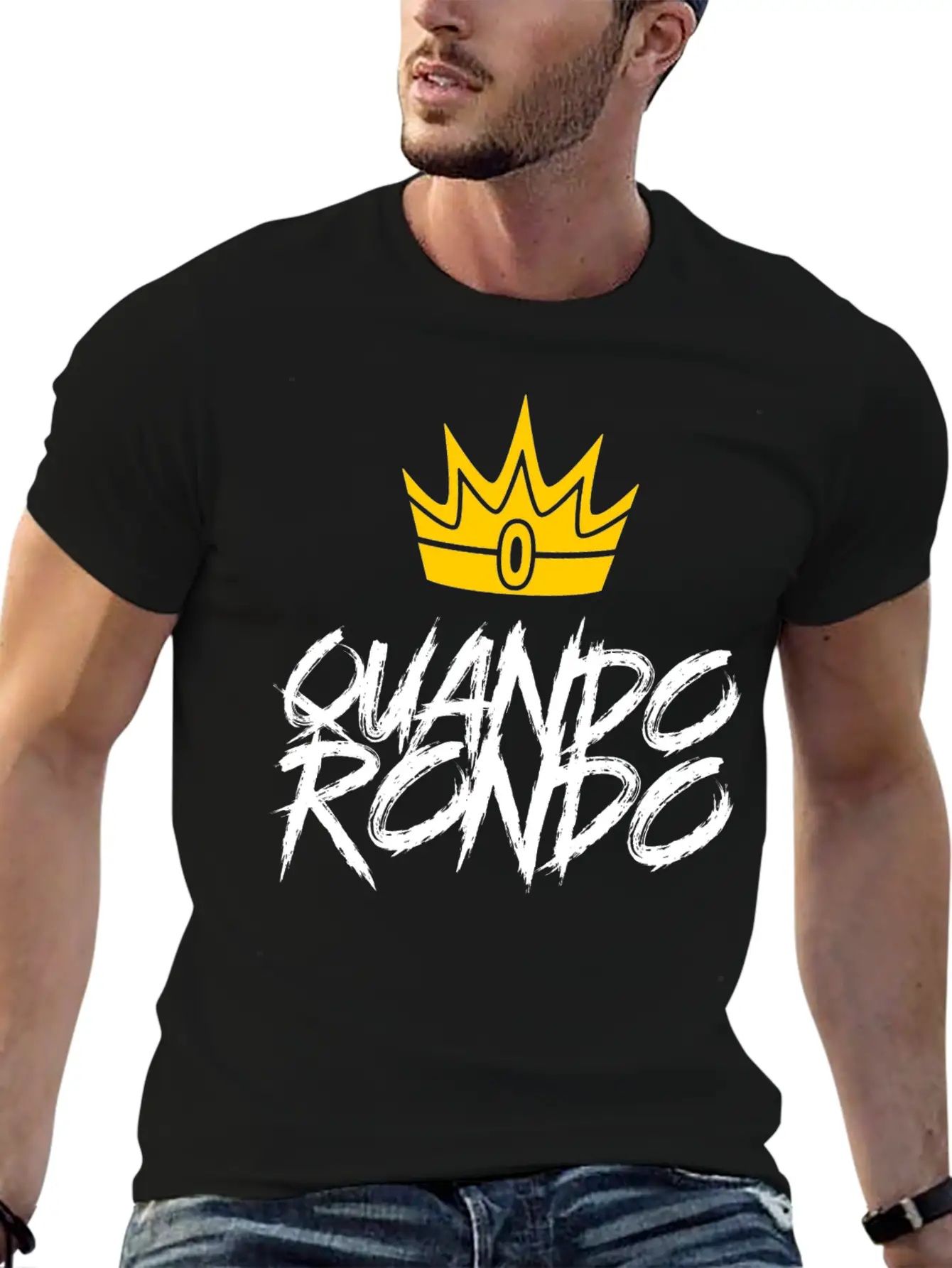Quando Crown Stylish Everyday T-Shirt – Unisex Basic Cotton Tee