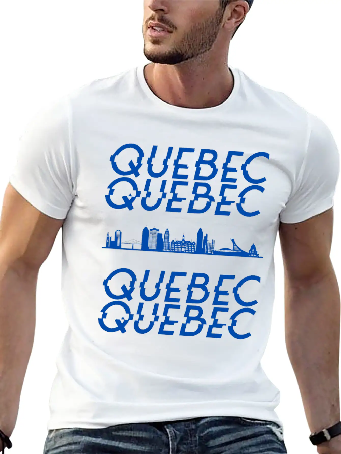 Quebec City Basic Graphic T-Shirt – Daily Comfort In Soft Cotton
