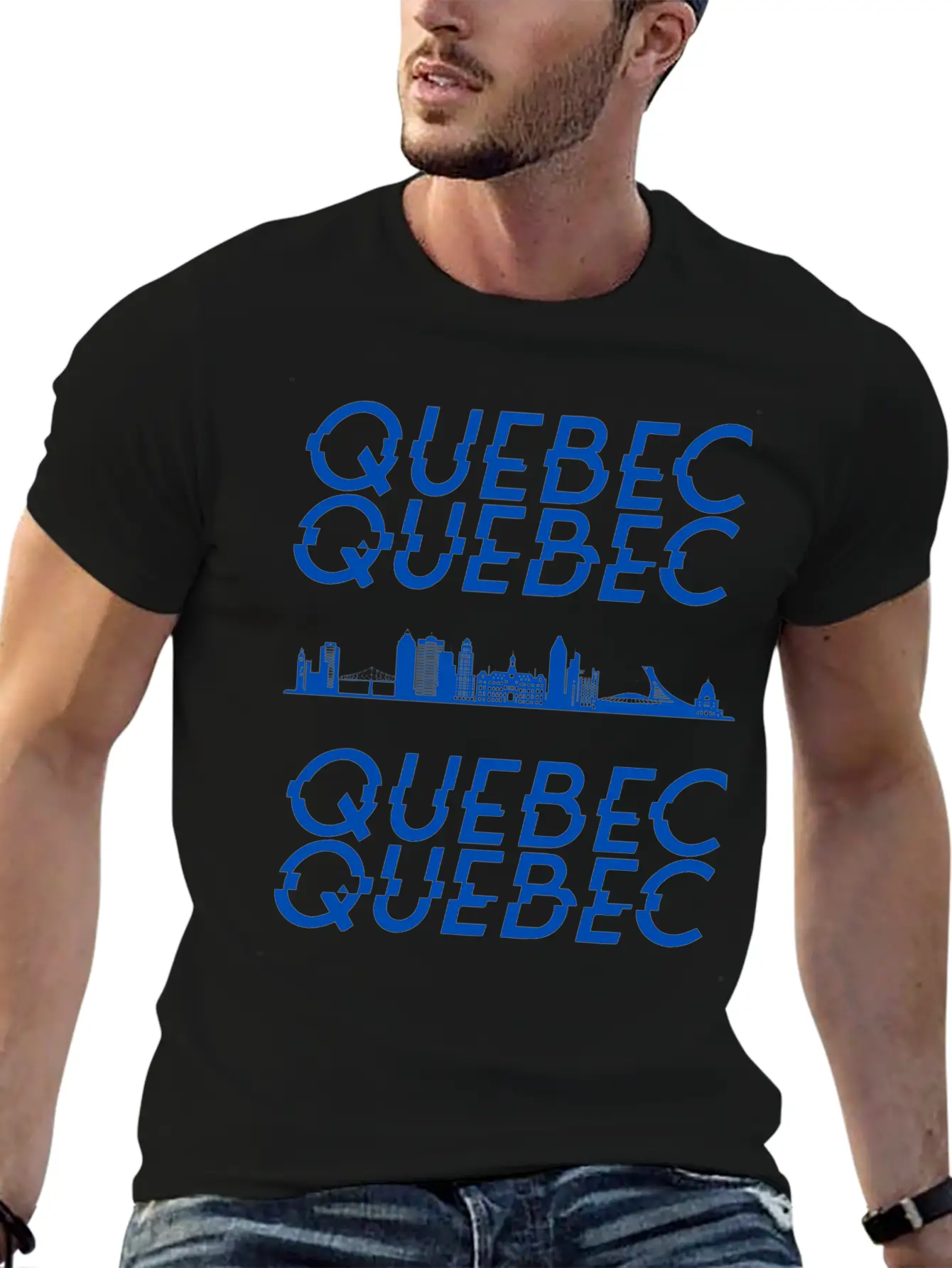 Quebec City Basic Graphic T-Shirt – Daily Comfort In Soft Cotton